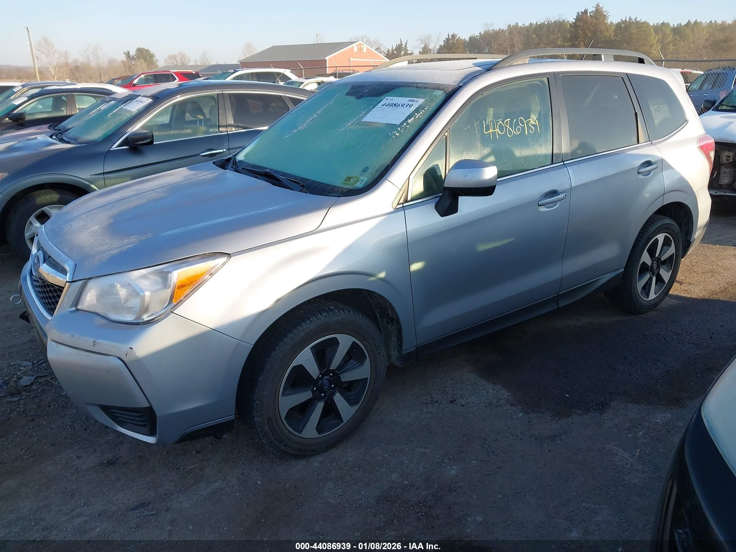 2015 Subaru Forester 2.0xt Premium Silver vin: JF2SJGDC5FH406614