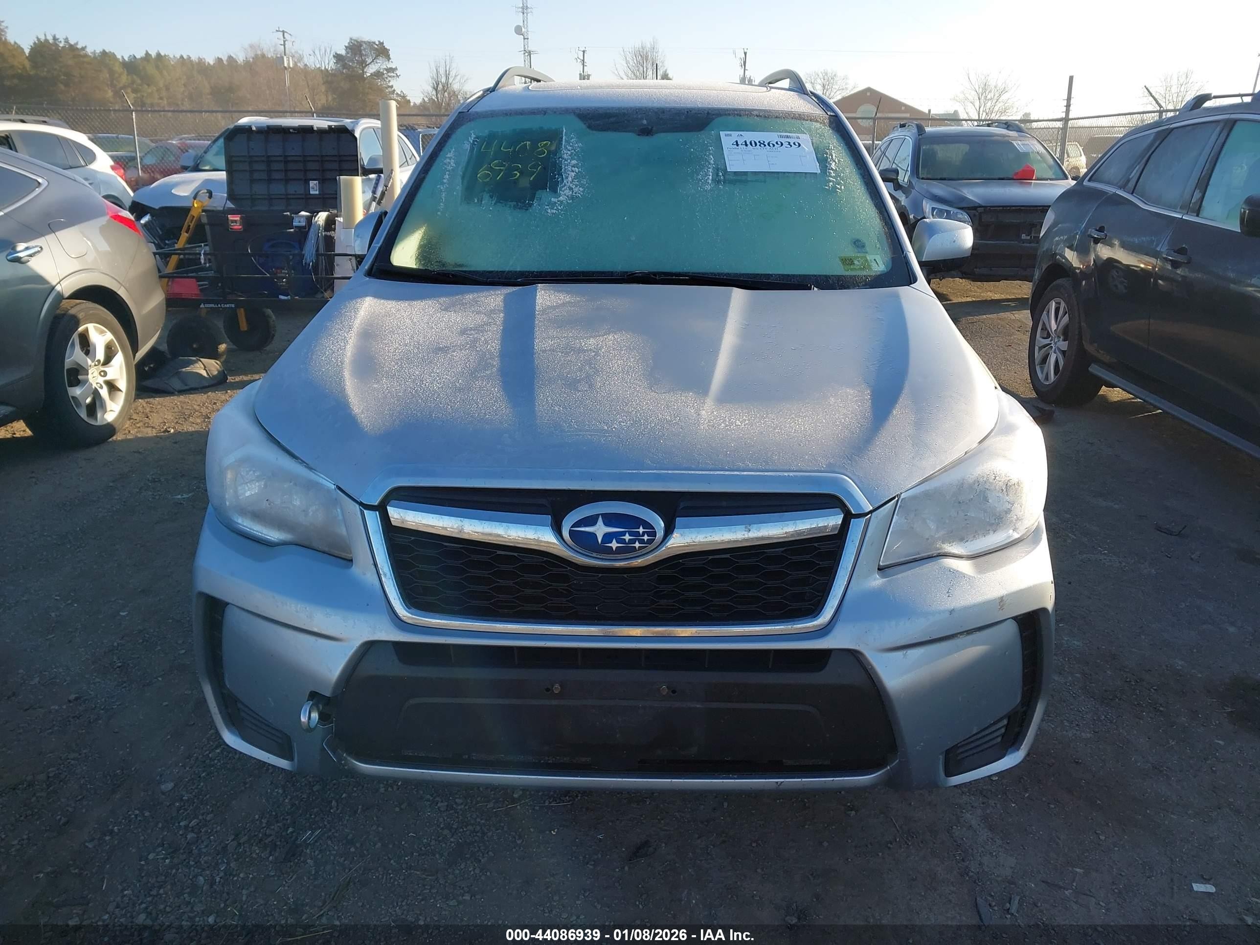 2015 Subaru Forester 2.0xt Premium Silver vin: JF2SJGDC5FH406614