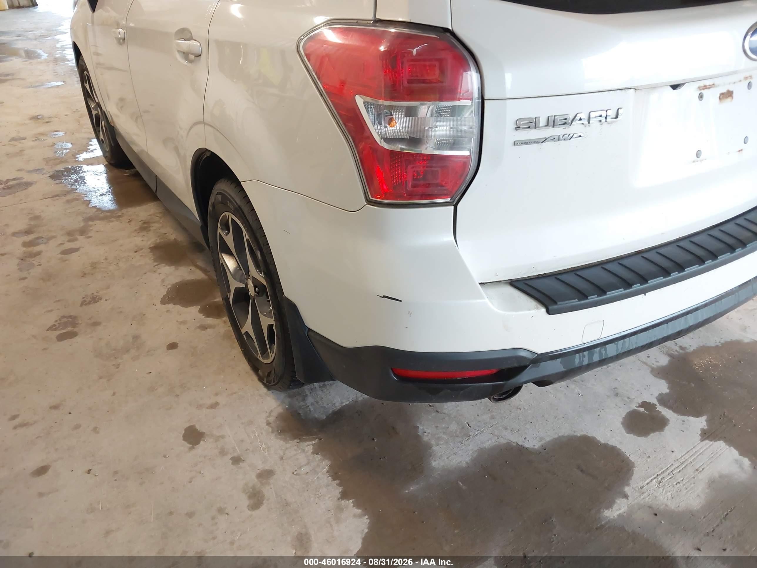 2015 Subaru Forester 2.0xt Premium White vin: JF2SJGDC5FH408900