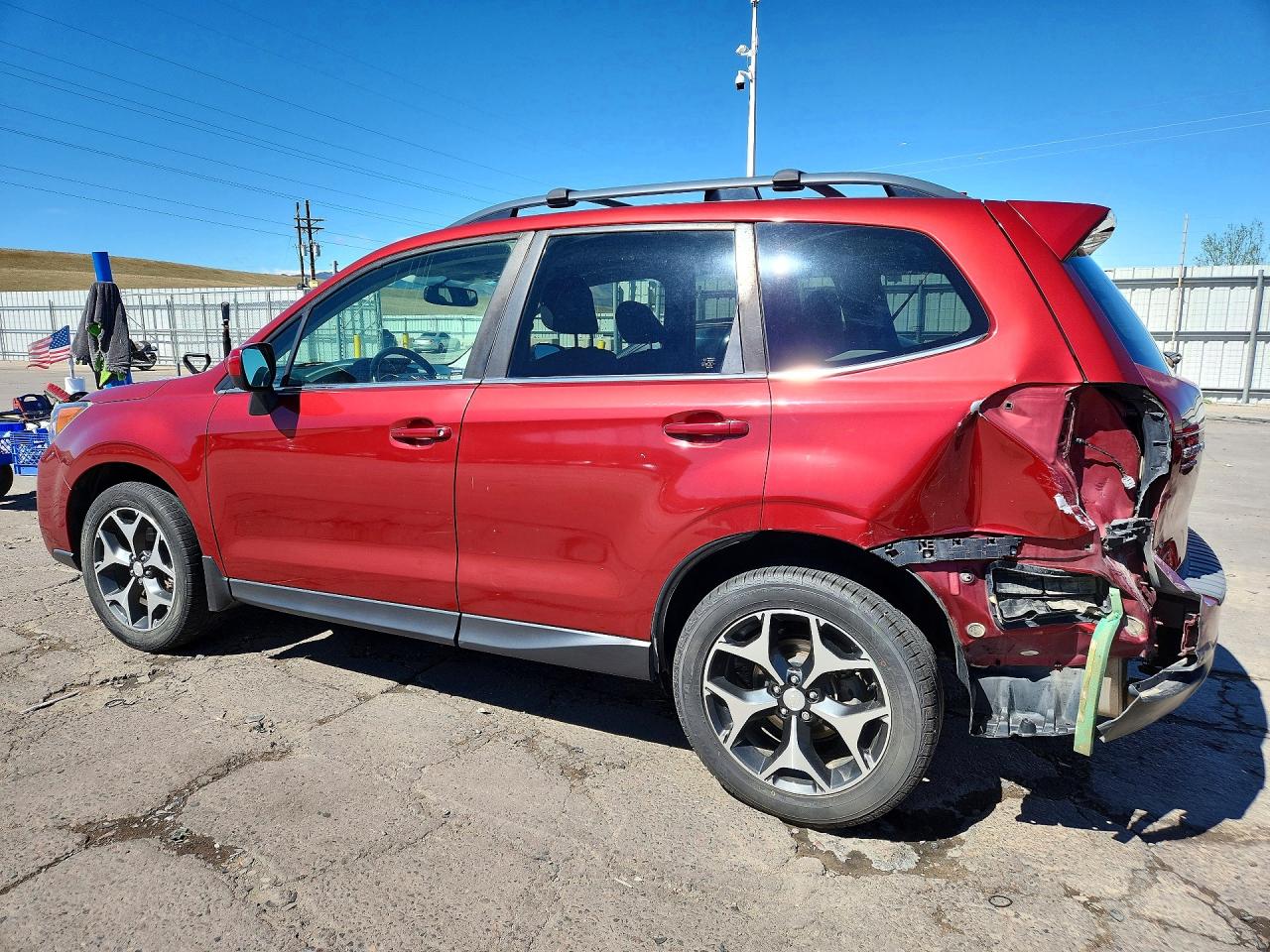 2016 Subaru Forester 2.0xt Premium Red vin: JF2SJGDC5GH555221