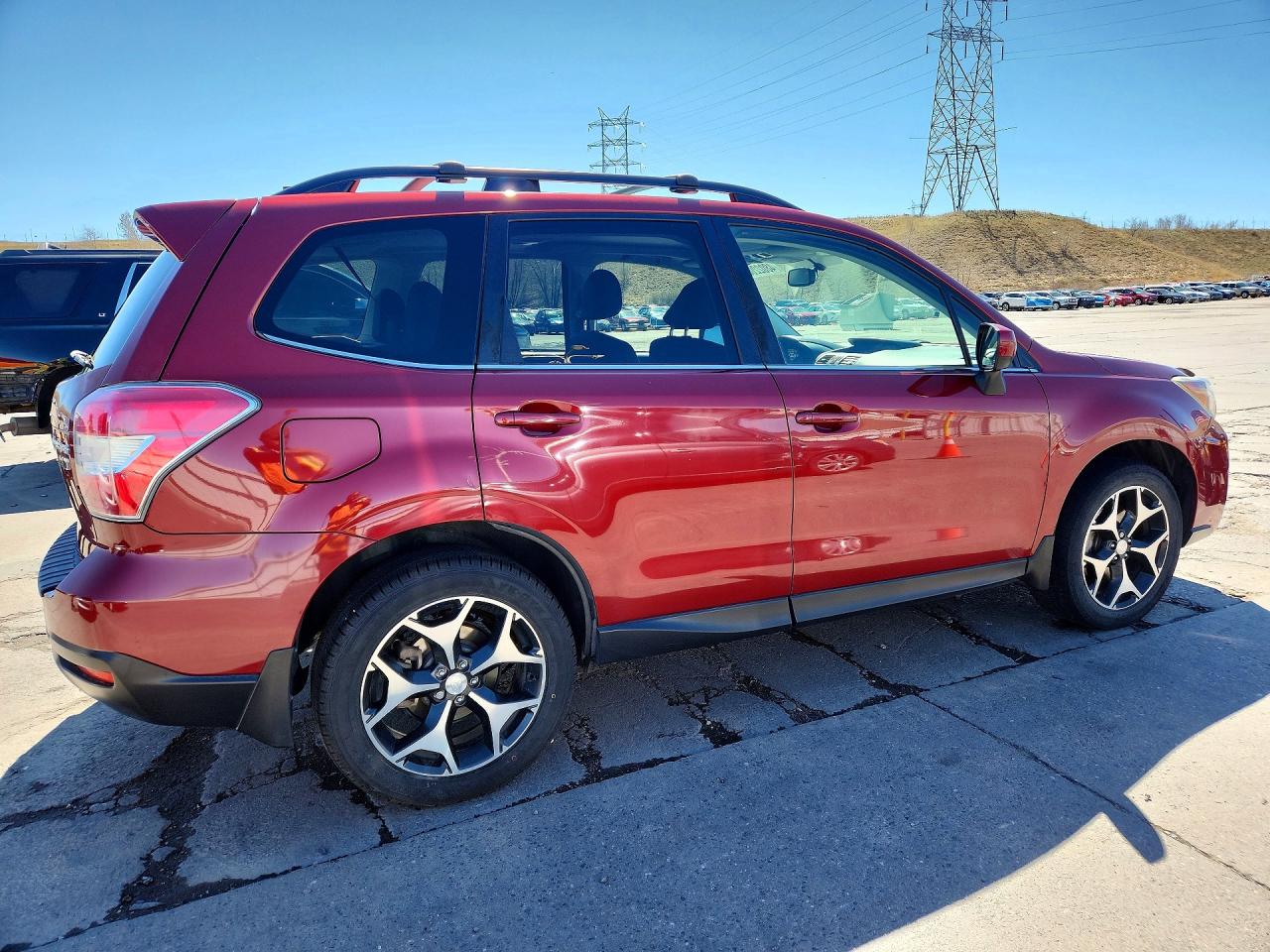 2016 Subaru Forester 2.0xt Premium Red vin: JF2SJGDC5GH555221