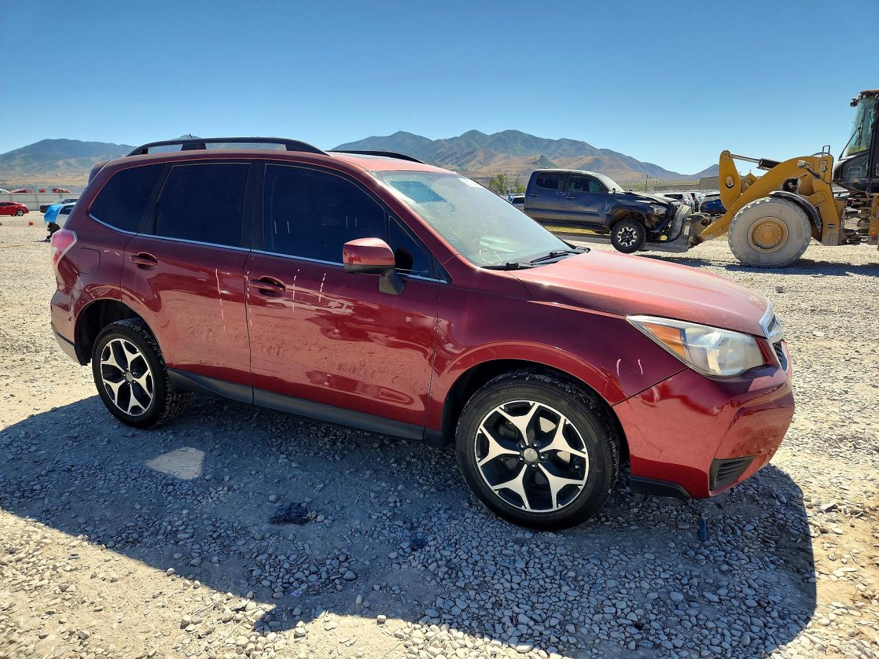 2014 Subaru Forester 2.0xt Premium Темно-бордовый vin: JF2SJGDC6EH490733