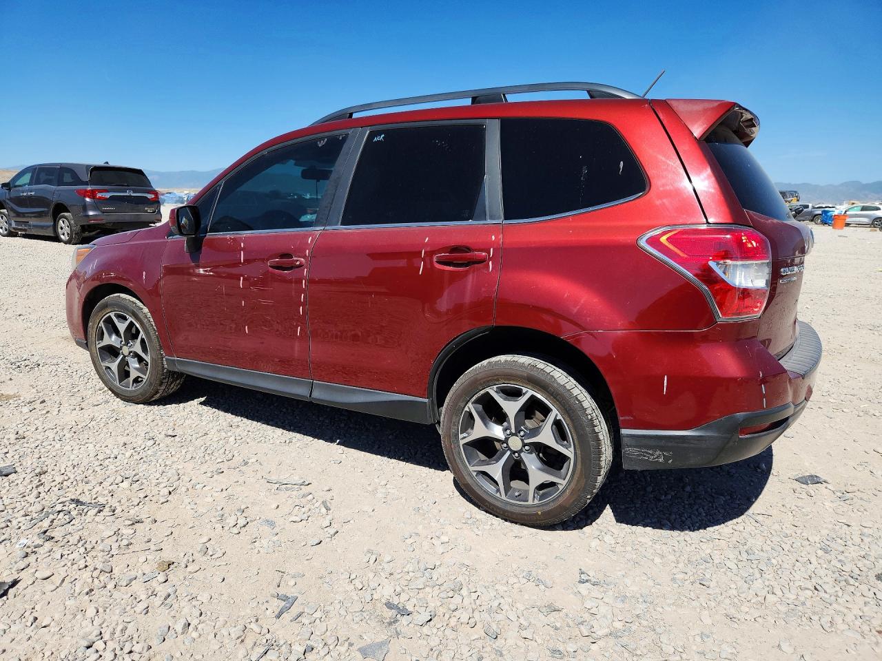 2014 Subaru Forester 2.0xt Premium Темно-бордовый vin: JF2SJGDC6EH490733