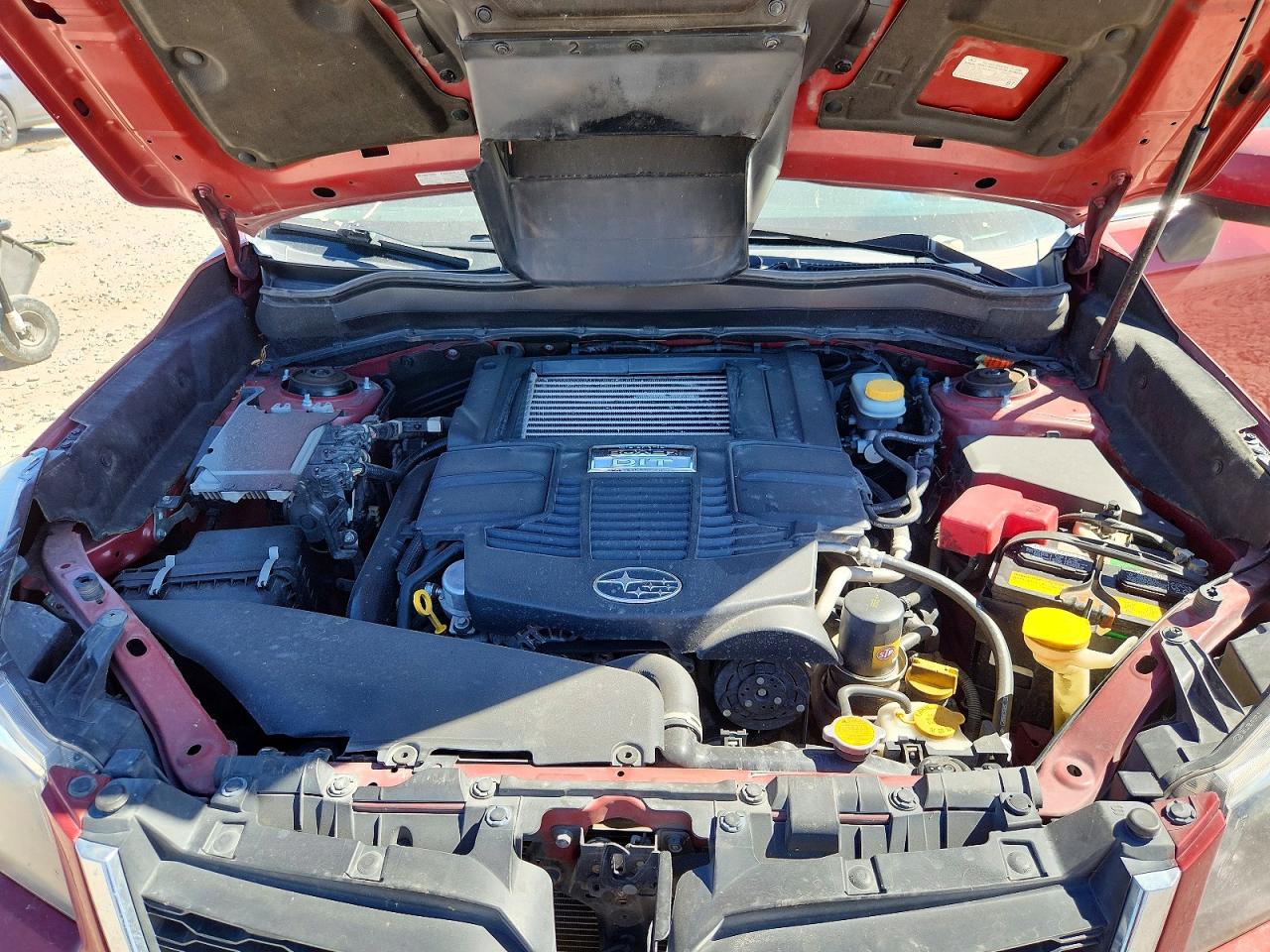 2014 Subaru Forester 2.0xt Premium Темно-бордовый vin: JF2SJGDC6EH490733