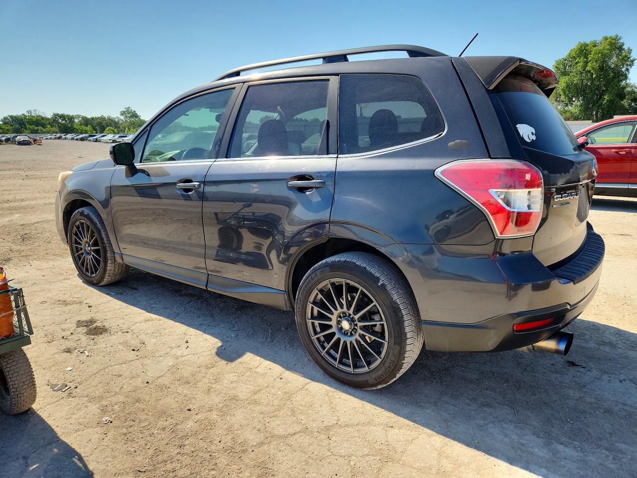2014 Subaru Forester 2.0xt Premium Charcoal vin: JF2SJGDC6EH491722