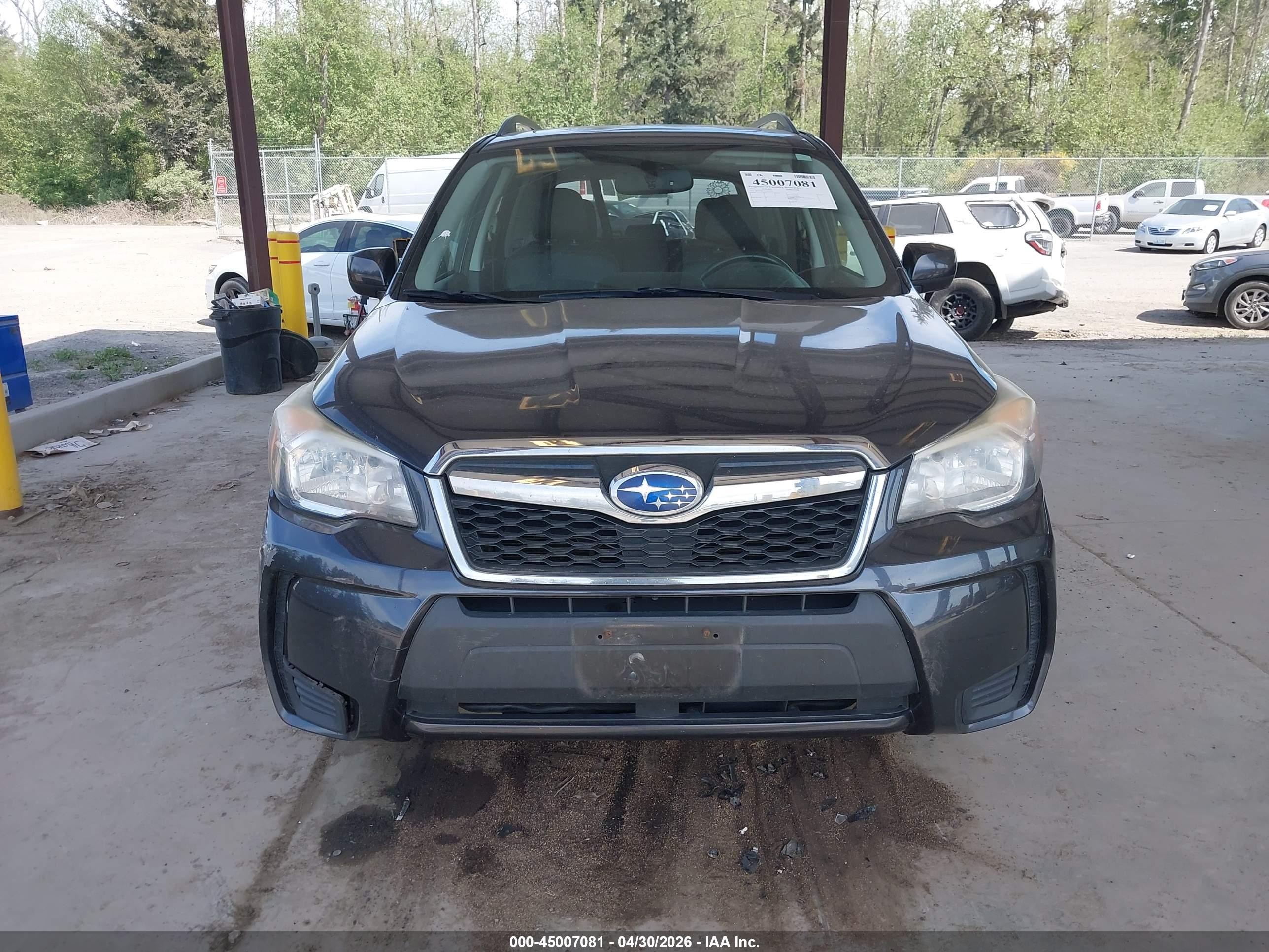 2014 Subaru Forester 2.0xt Premium Gray vin: JF2SJGDC6EH507935
