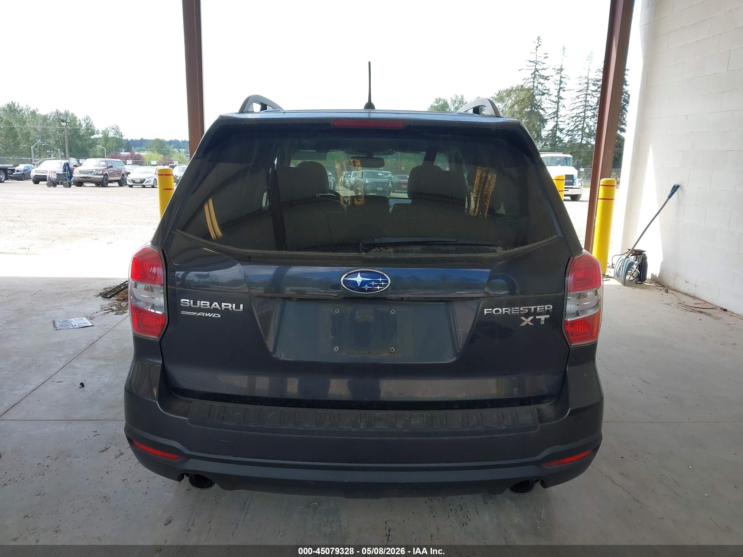 2015 Subaru Forester 2.0xt Premium Gray vin: JF2SJGDC6FH512425