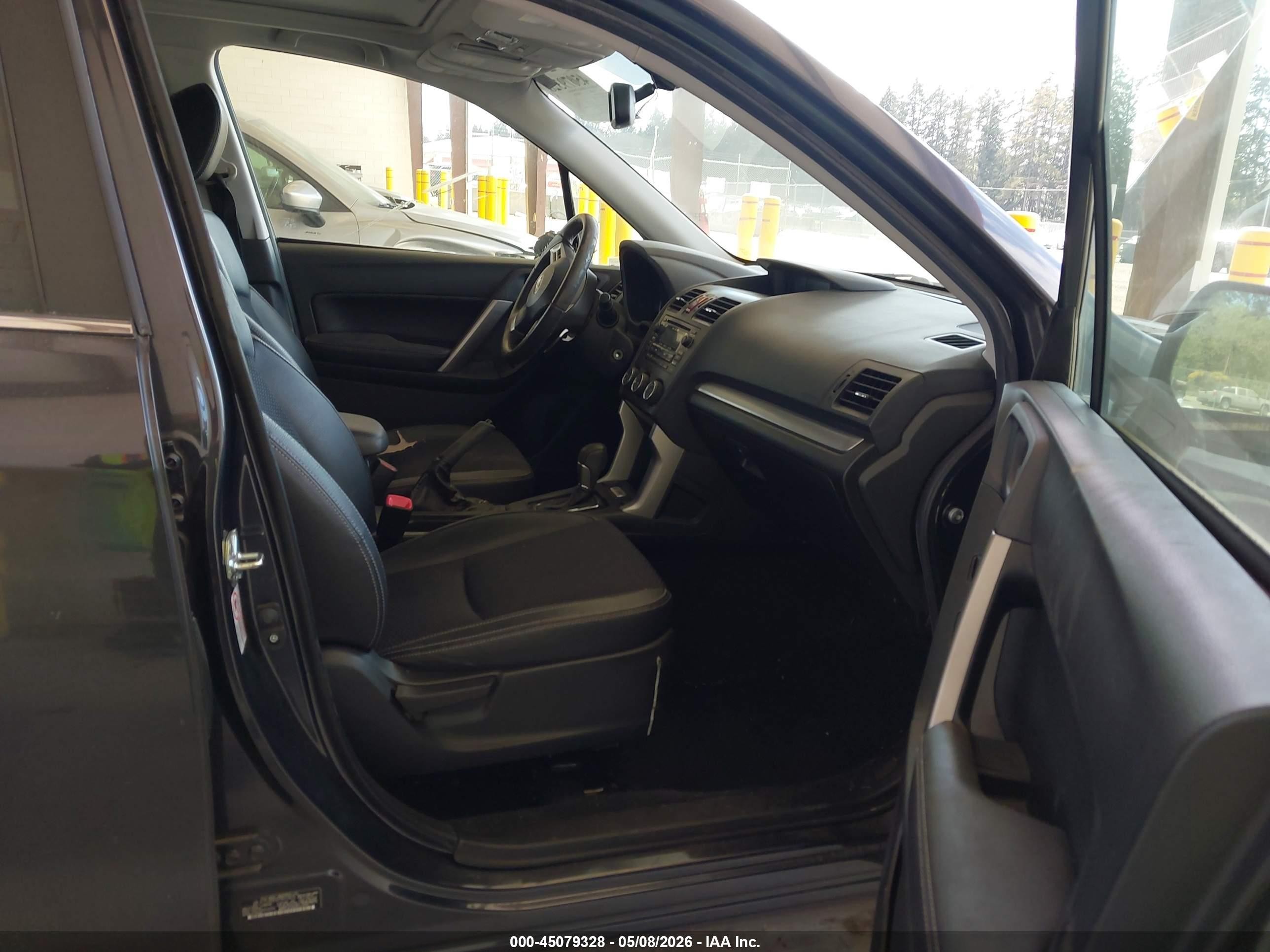 2015 Subaru Forester 2.0xt Premium Gray vin: JF2SJGDC6FH512425
