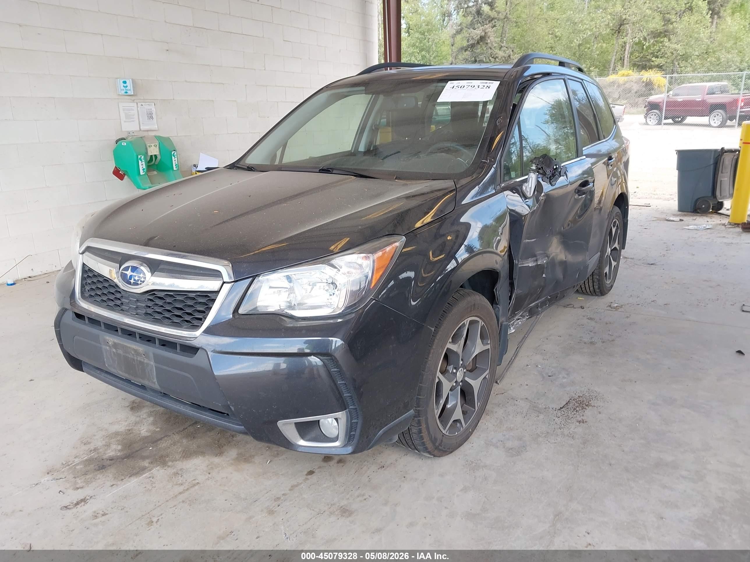 2015 Subaru Forester 2.0xt Premium Gray vin: JF2SJGDC6FH512425