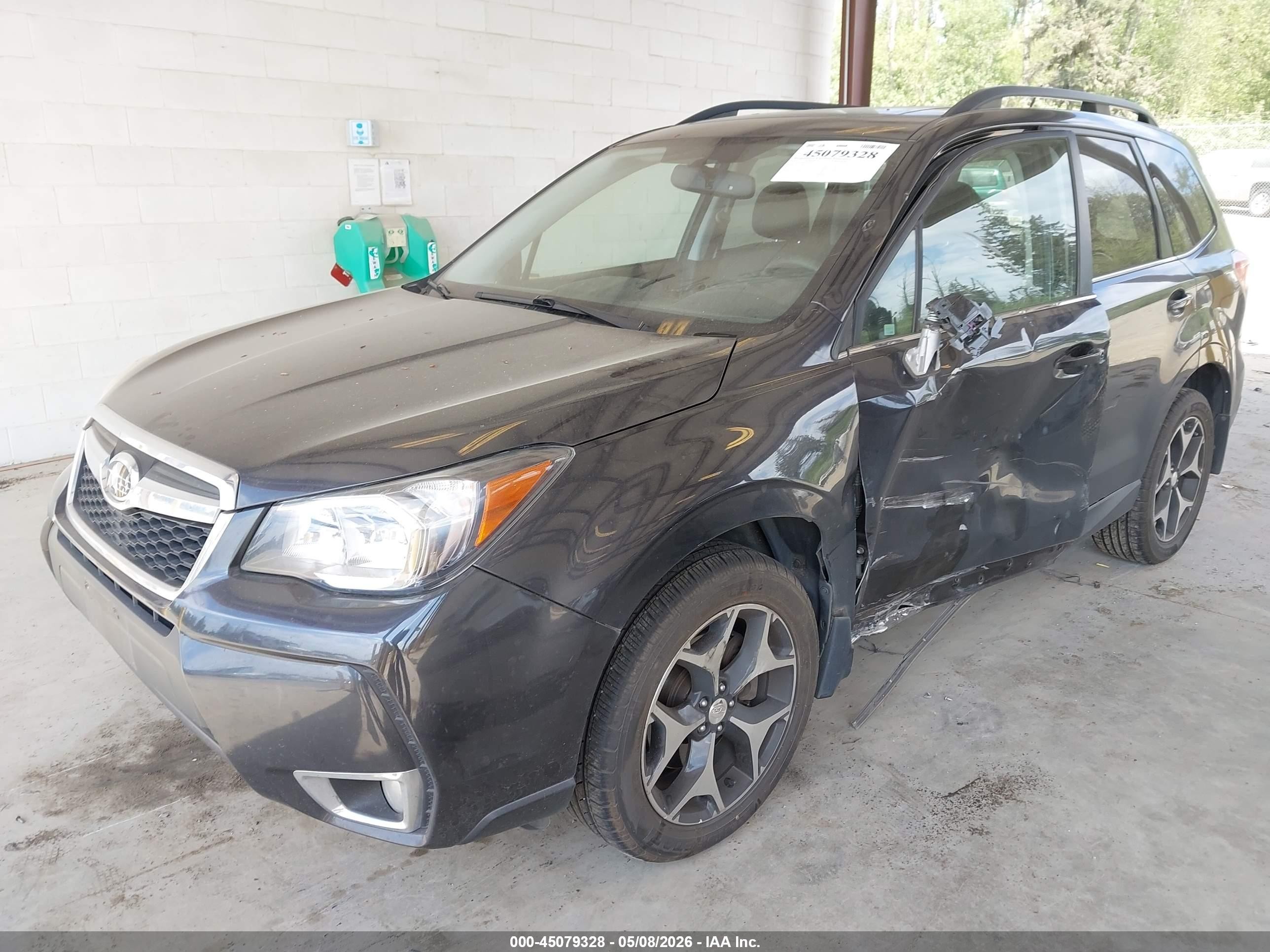 2015 Subaru Forester 2.0xt Premium Gray vin: JF2SJGDC6FH512425