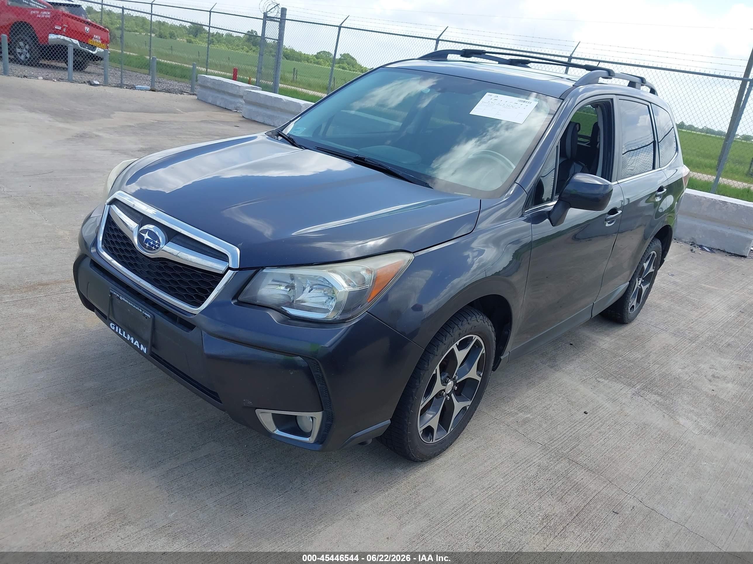 2015 Subaru Forester 2.0xt Premium Gray vin: JF2SJGDC6FH556814