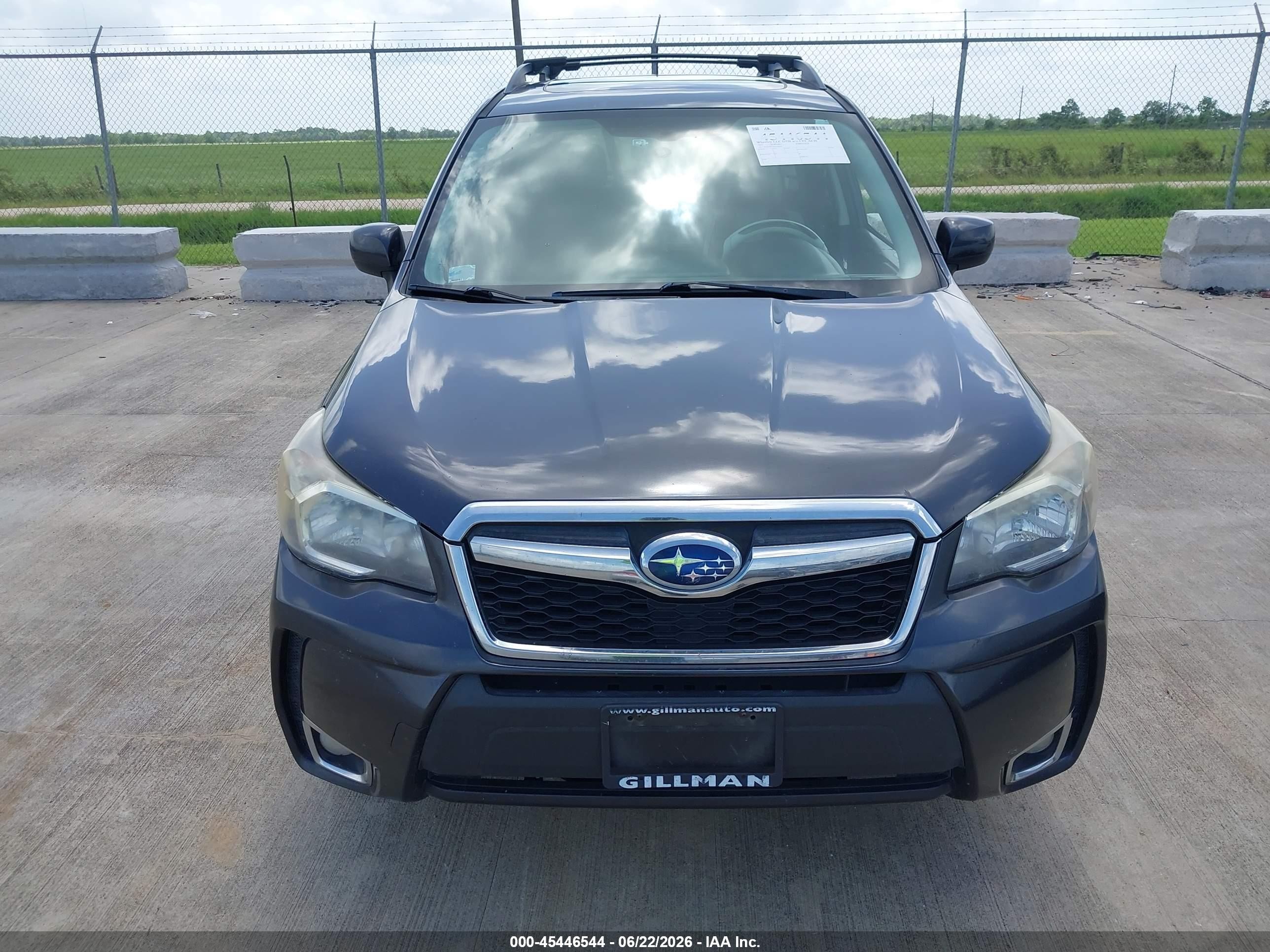 2015 Subaru Forester 2.0xt Premium Gray vin: JF2SJGDC6FH556814