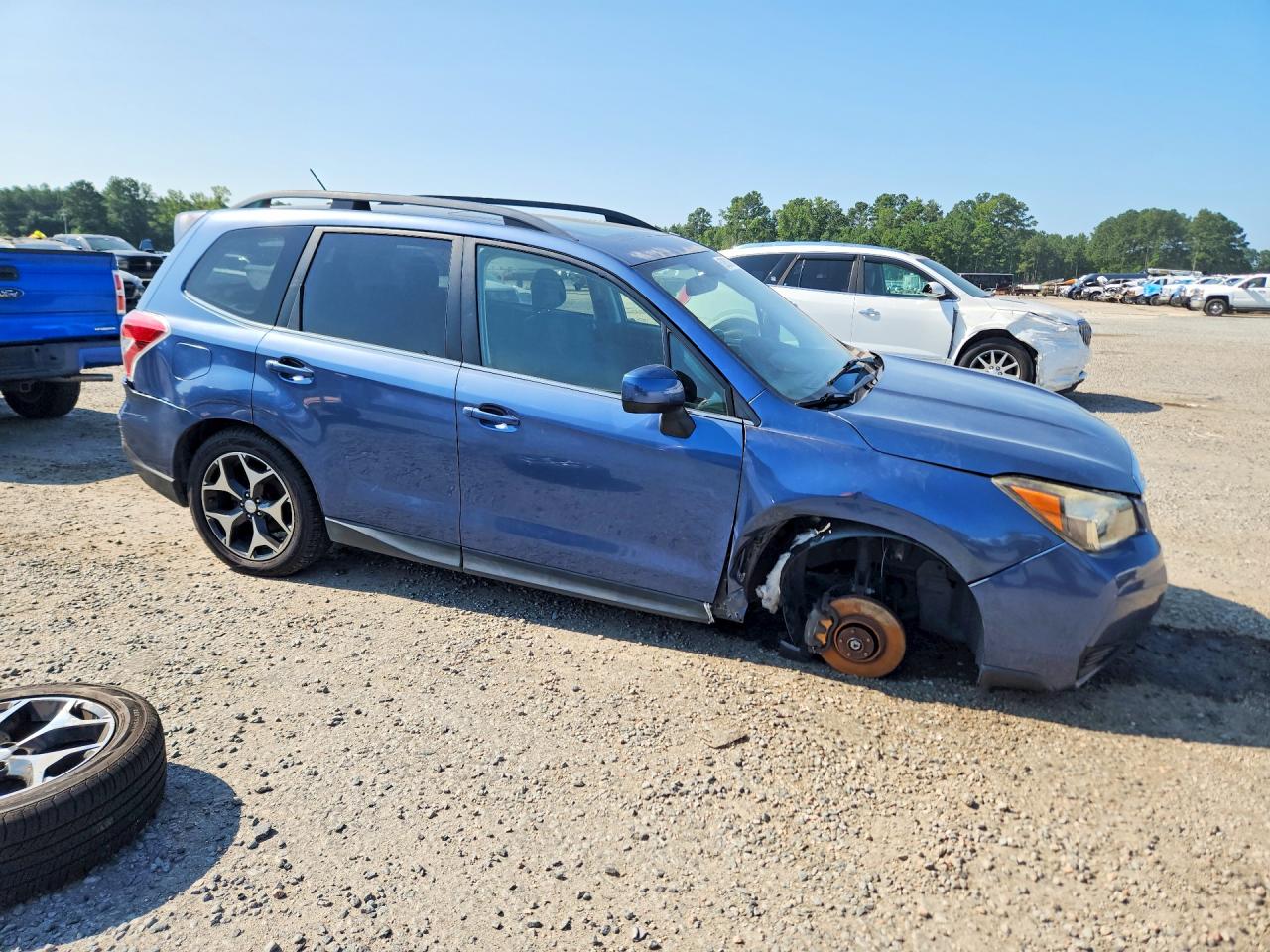 2014 Subaru Forester 2.0xt Premium Blue vin: JF2SJGDC7EH508141