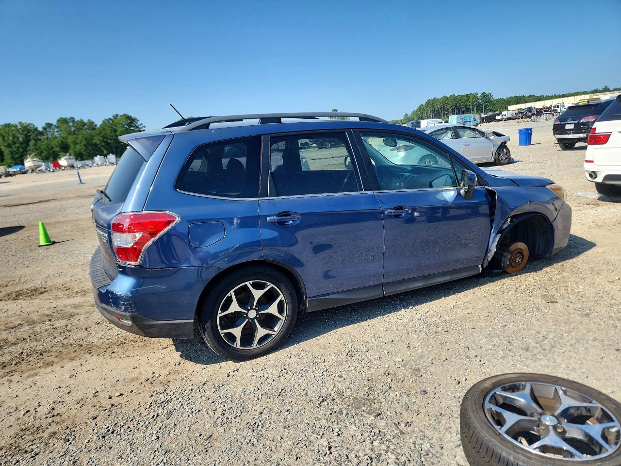 2014 Subaru Forester 2.0xt Premium Blue vin: JF2SJGDC7EH508141