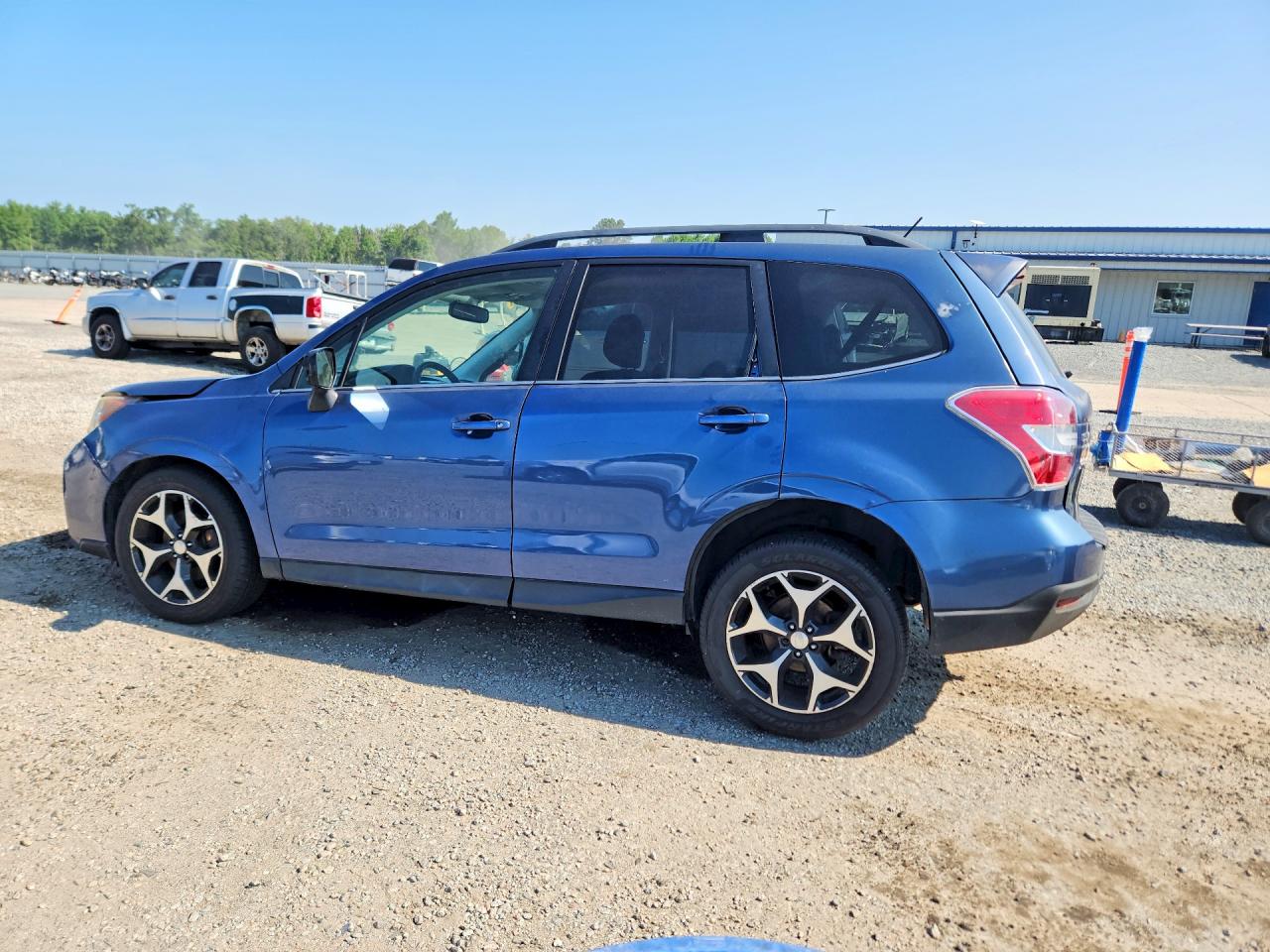 2014 Subaru Forester 2.0xt Premium Blue vin: JF2SJGDC7EH508141