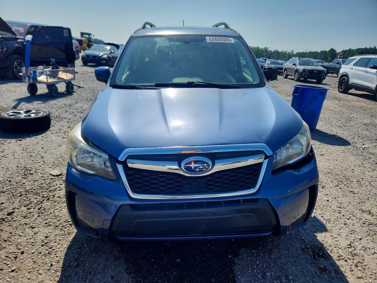 2014 Subaru Forester 2.0xt Premium Blue vin: JF2SJGDC7EH508141