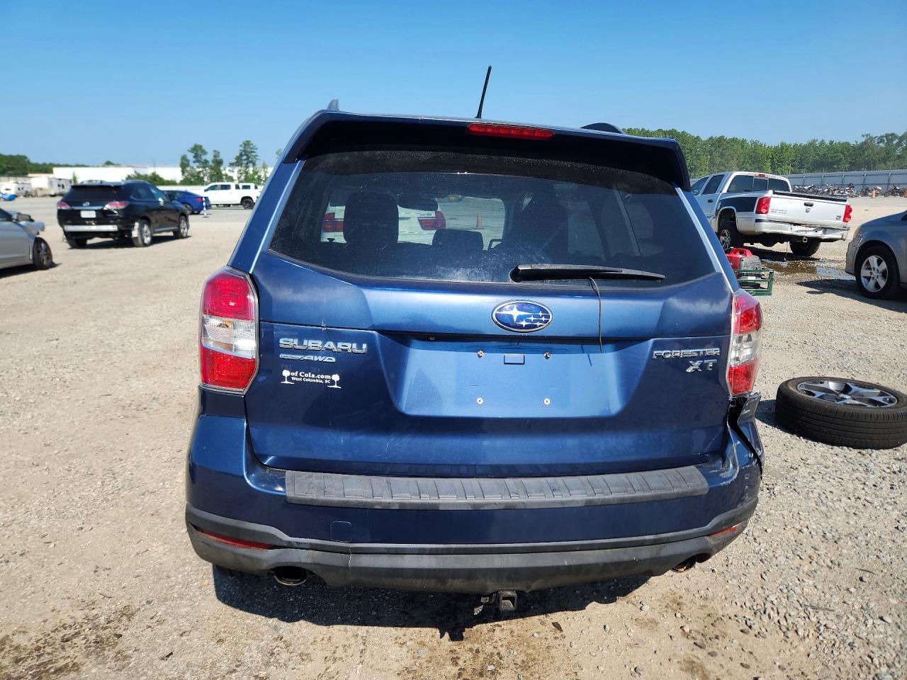2014 Subaru Forester 2.0xt Premium Blue vin: JF2SJGDC7EH508141
