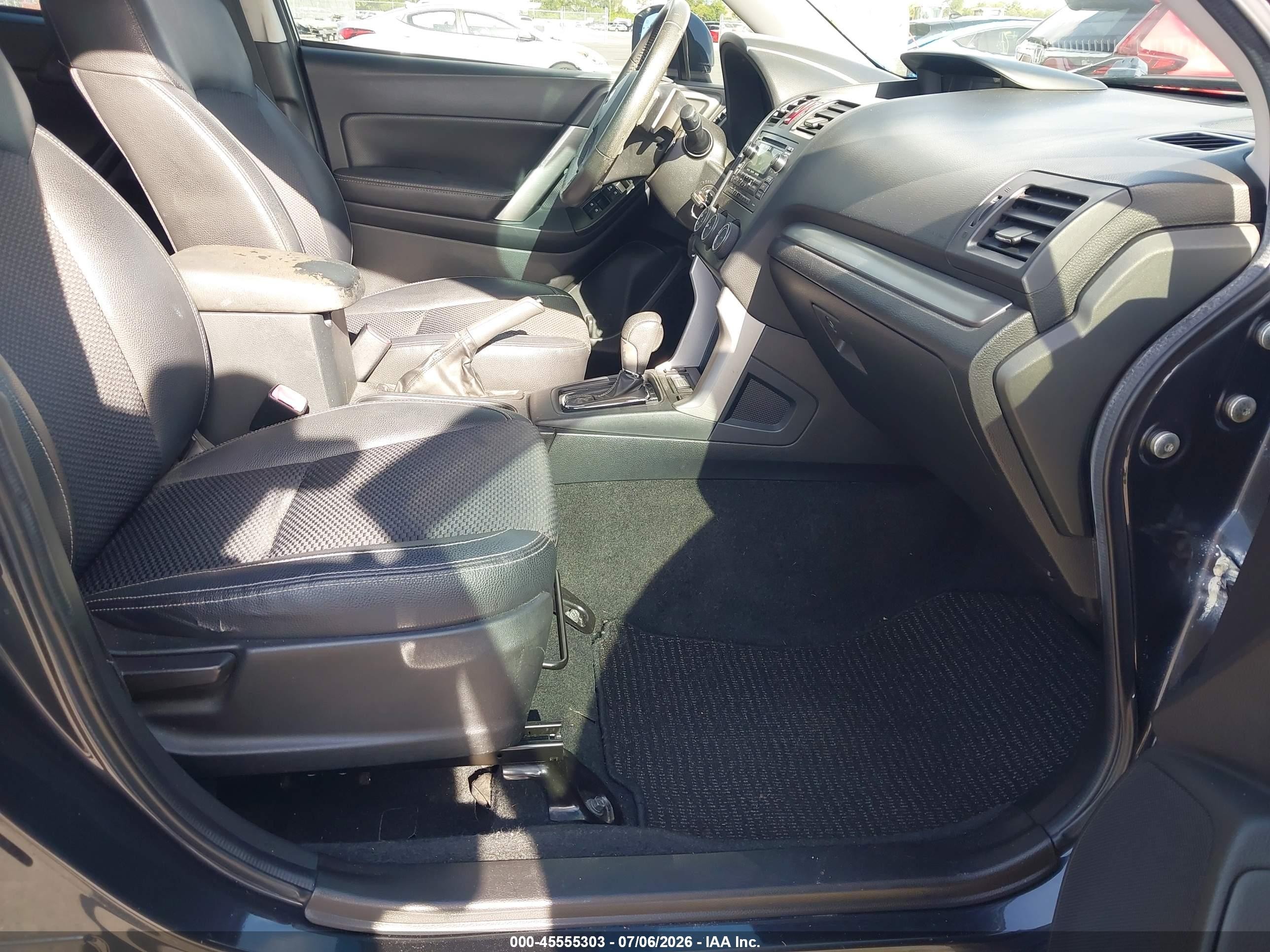 2015 Subaru Forester 2.0xt Premium Gray vin: JF2SJGDC7FH588073