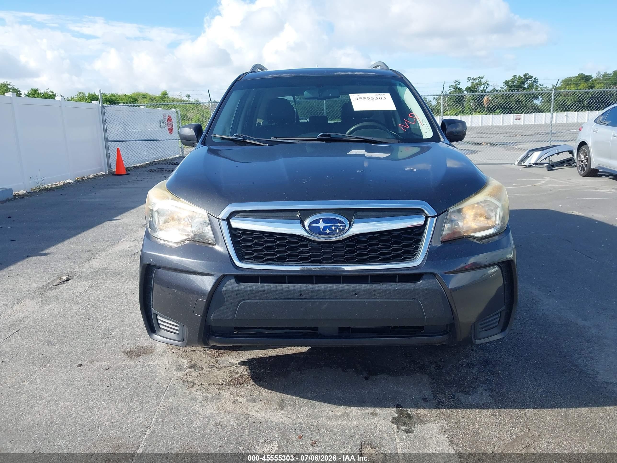 2015 Subaru Forester 2.0xt Premium Gray vin: JF2SJGDC7FH588073