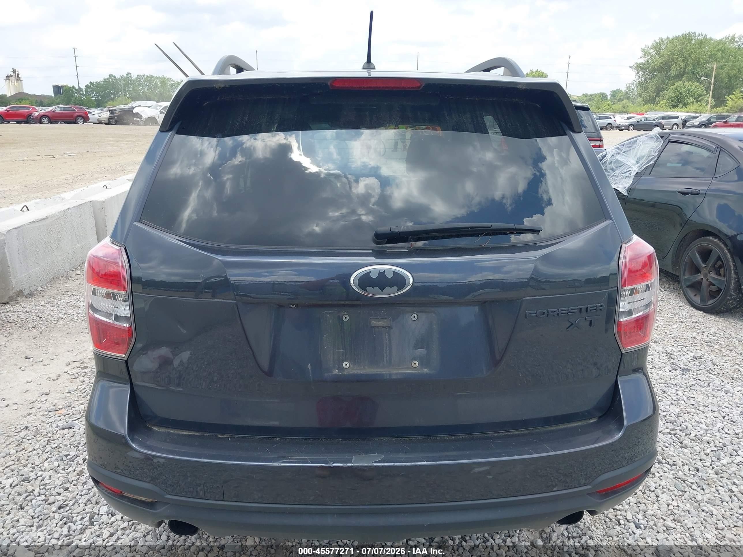 2014 Subaru Forester 2.0xt Premium Dark Blue vin: JF2SJGDC9EH493609