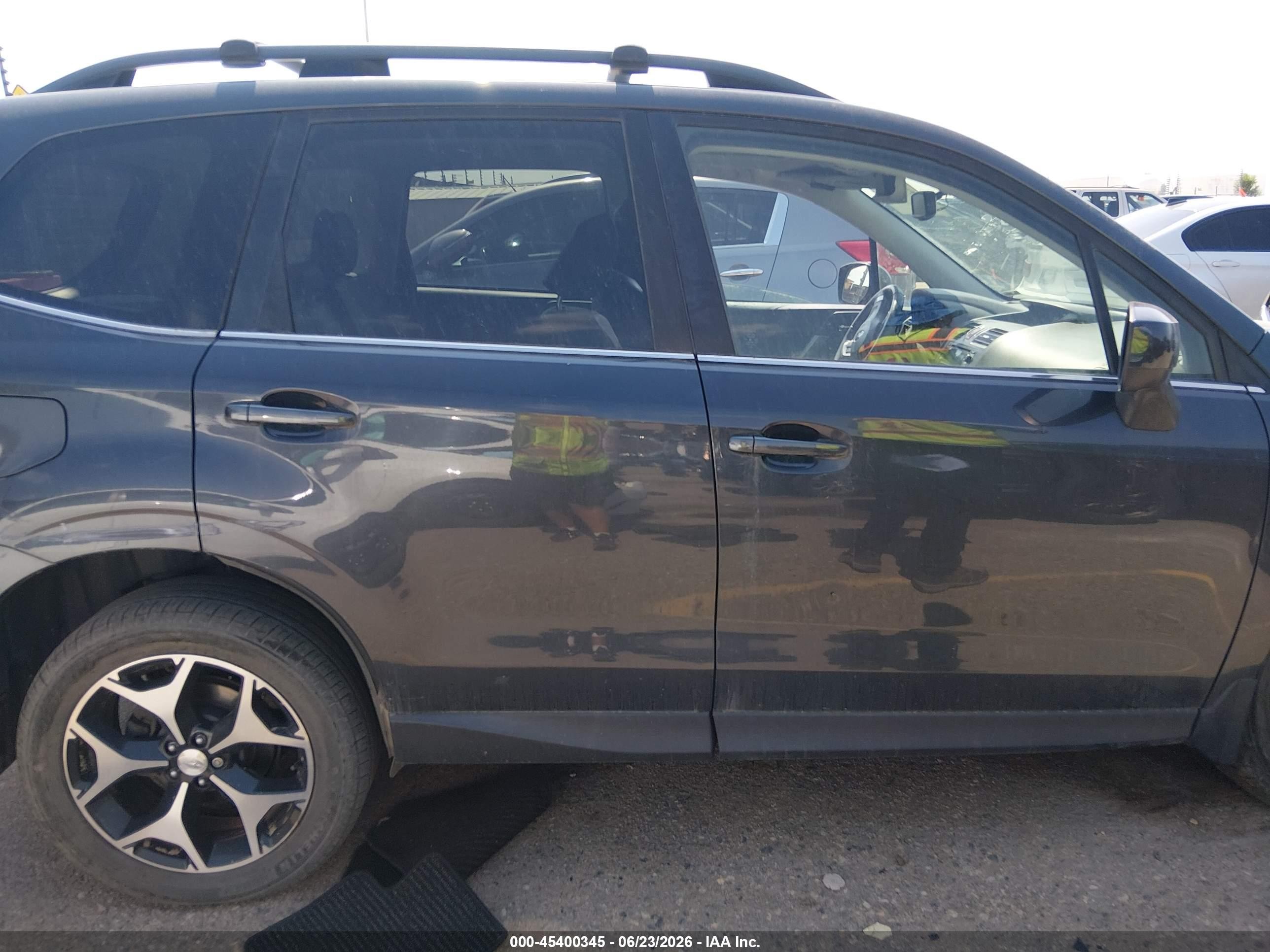 2015 Subaru Forester 2.0xt Premium Gray vin: JF2SJGDC9FH434416