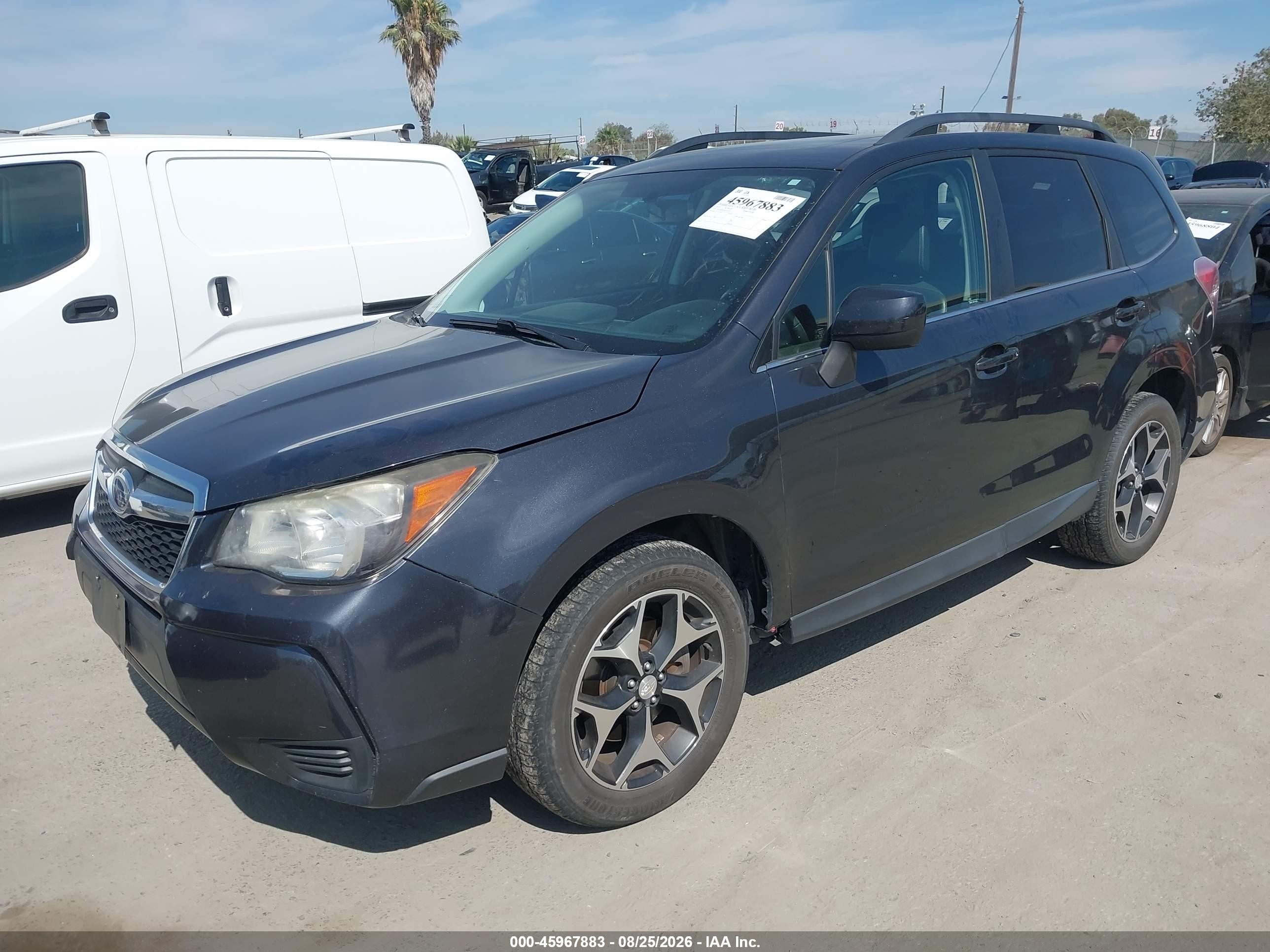 2014 Subaru Forester 2.0xt Premium Gray vin: JF2SJGDCXEH482795