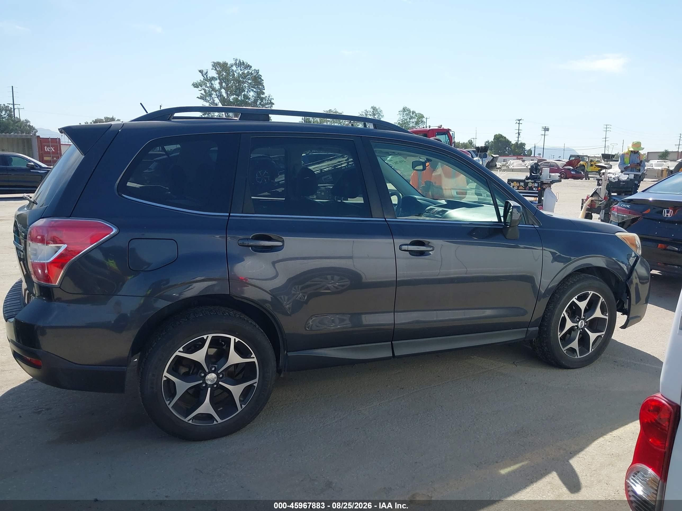 2014 Subaru Forester 2.0xt Premium Gray vin: JF2SJGDCXEH482795