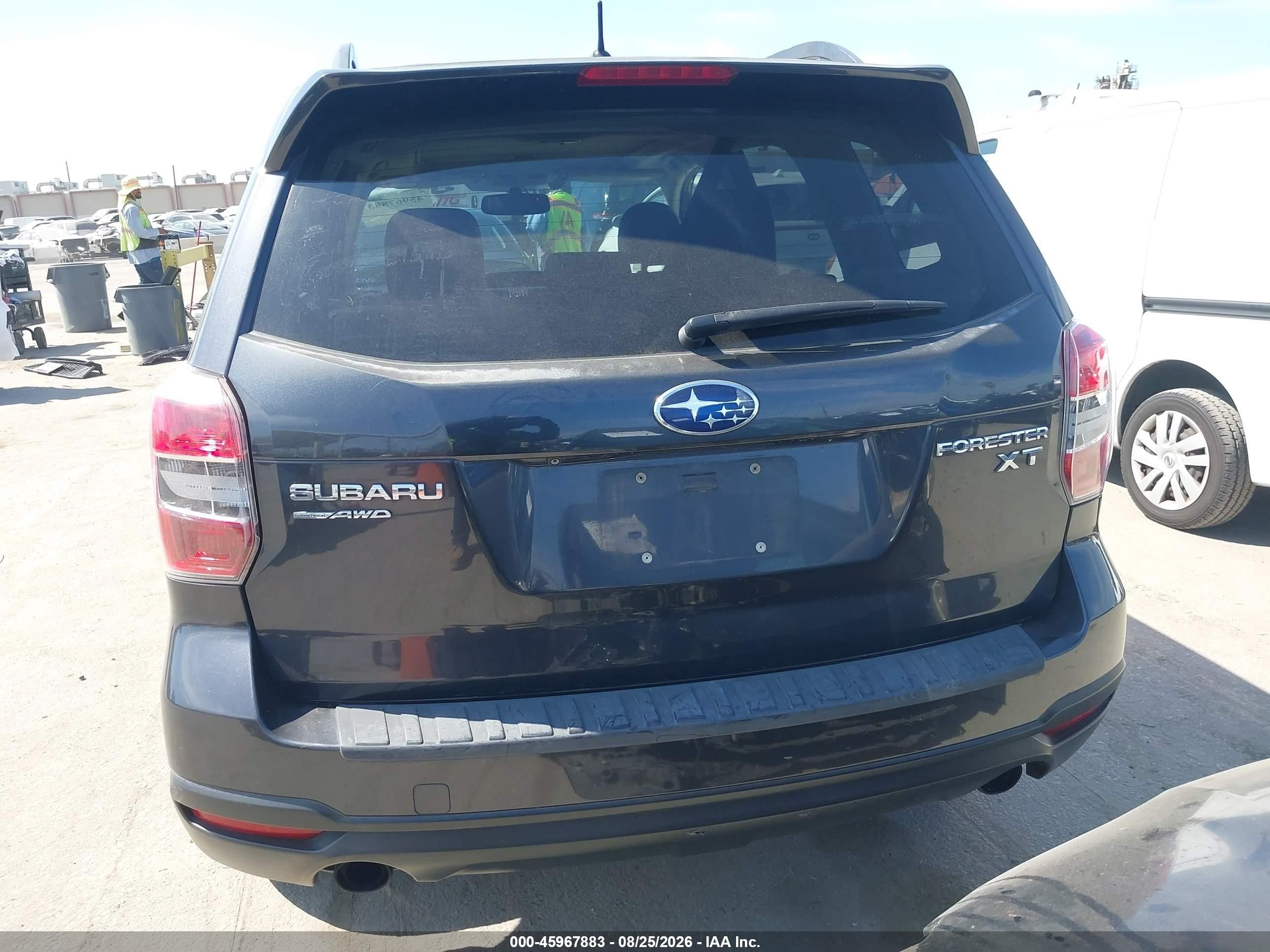 2014 Subaru Forester 2.0xt Premium Gray vin: JF2SJGDCXEH482795