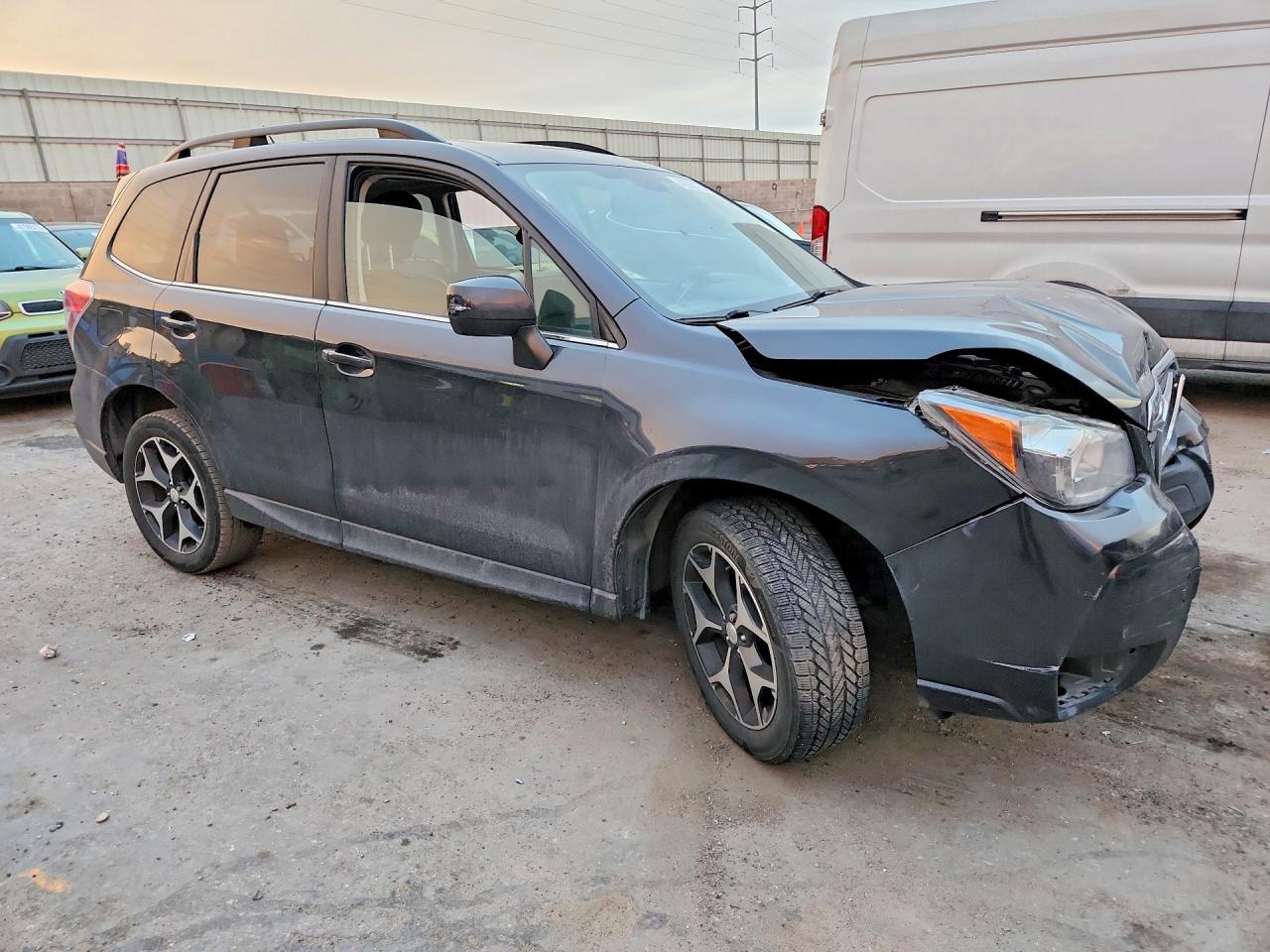 2015 Subaru Forester 2.0xt Premium Gray vin: JF2SJGDCXFH825834