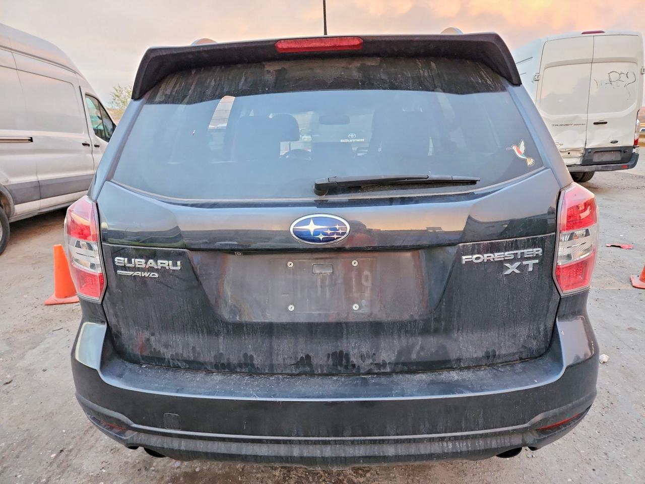 2015 Subaru Forester 2.0xt Premium Gray vin: JF2SJGDCXFH825834