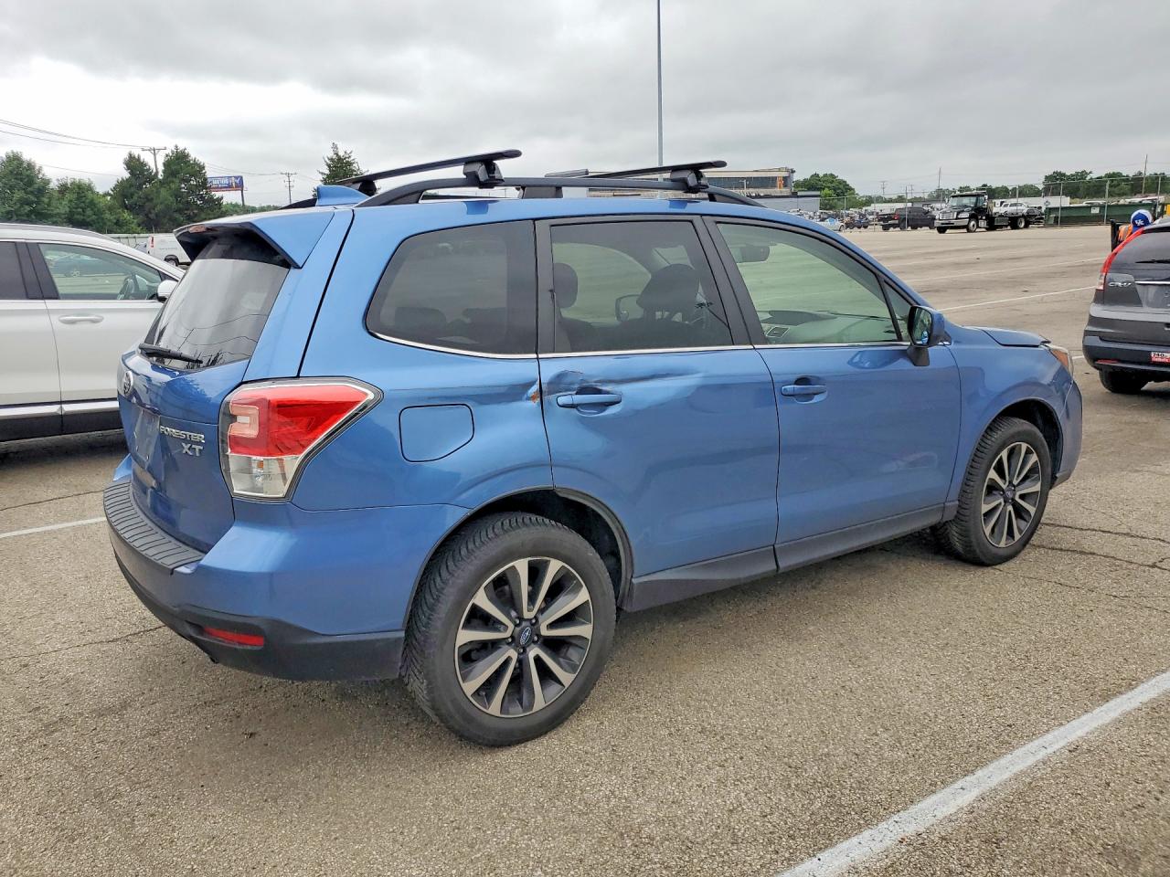2017 Subaru Forester 2.0xt Premium Blue vin: JF2SJGEC1HH800905