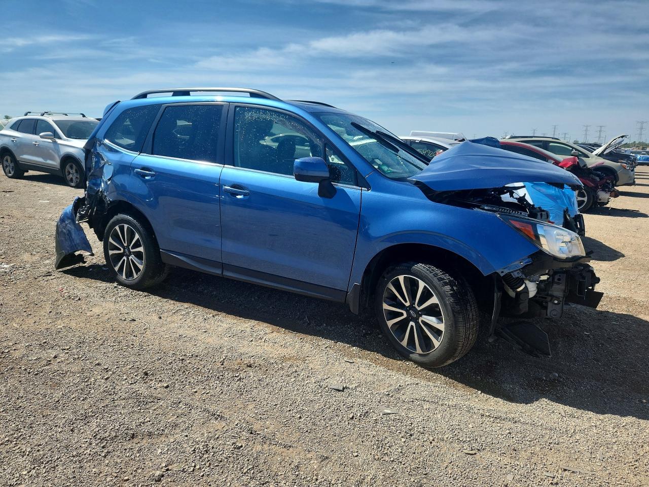 2017 Subaru Forester 2.0xt Premium Blue vin: JF2SJGEC5HH544347