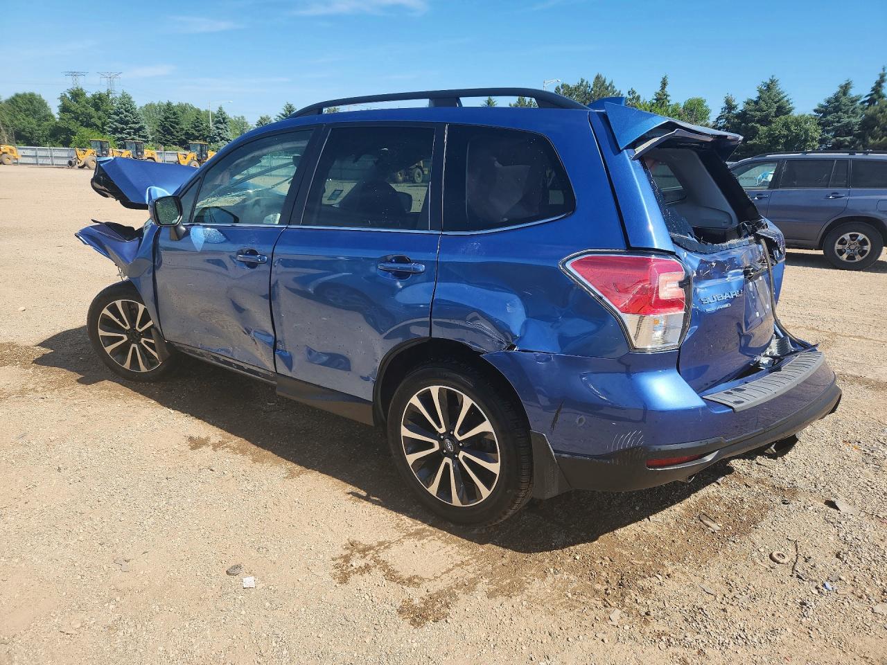 2017 Subaru Forester 2.0xt Premium Blue vin: JF2SJGEC5HH544347
