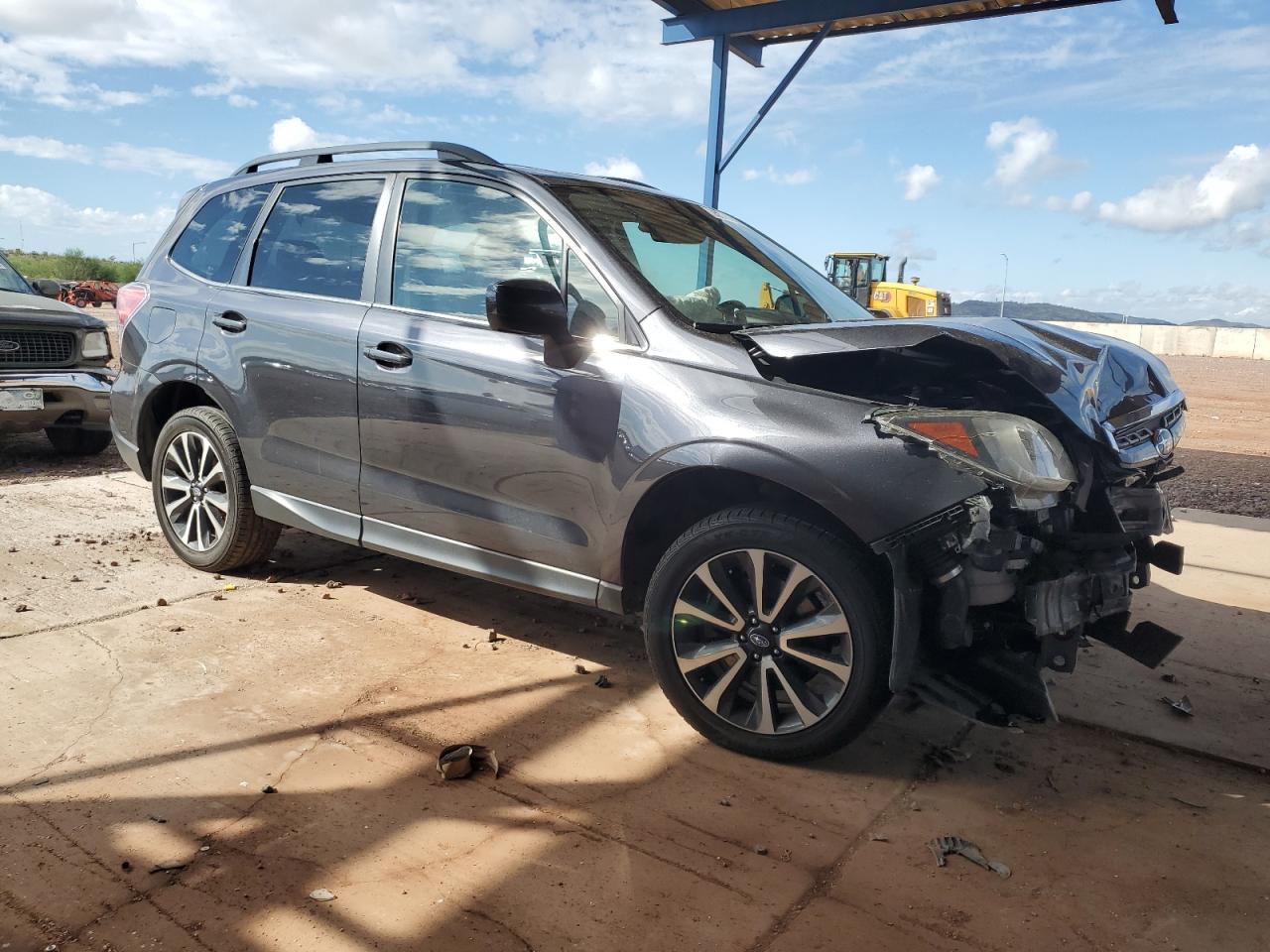 2018 Subaru Forester 2.0xt Premium Charcoal vin: JF2SJGEC5JH585423
