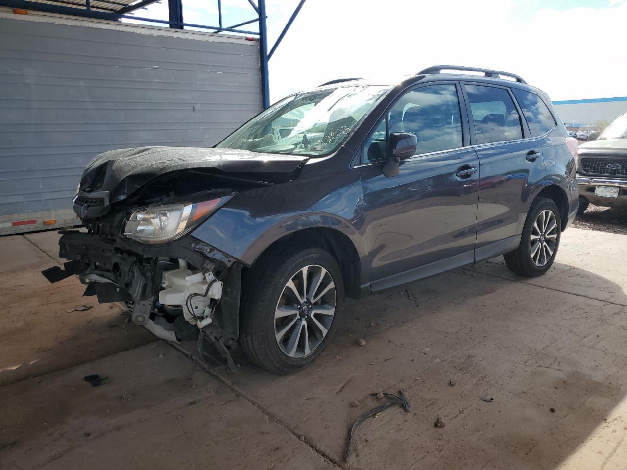 2018 Subaru Forester 2.0xt Premium Charcoal vin: JF2SJGEC5JH585423