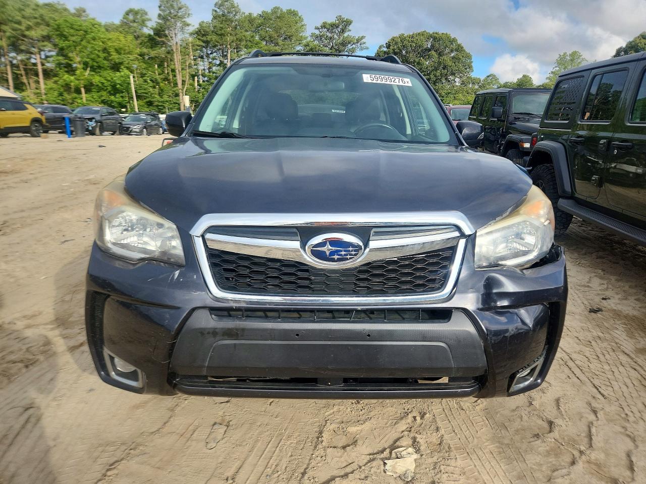 2014 Subaru Forester 2.0xt Touring Черный vin: JF2SJGMC0EH445884