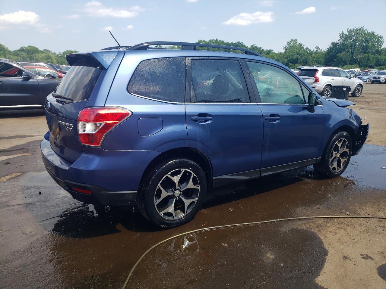 2014 Subaru Forester 2.0xt Touring Blue vin: JF2SJGMC1EH504604