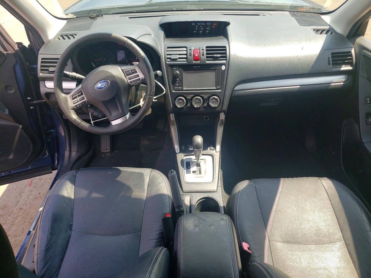 2014 Subaru Forester 2.0xt Touring Blue vin: JF2SJGMC1EH504604