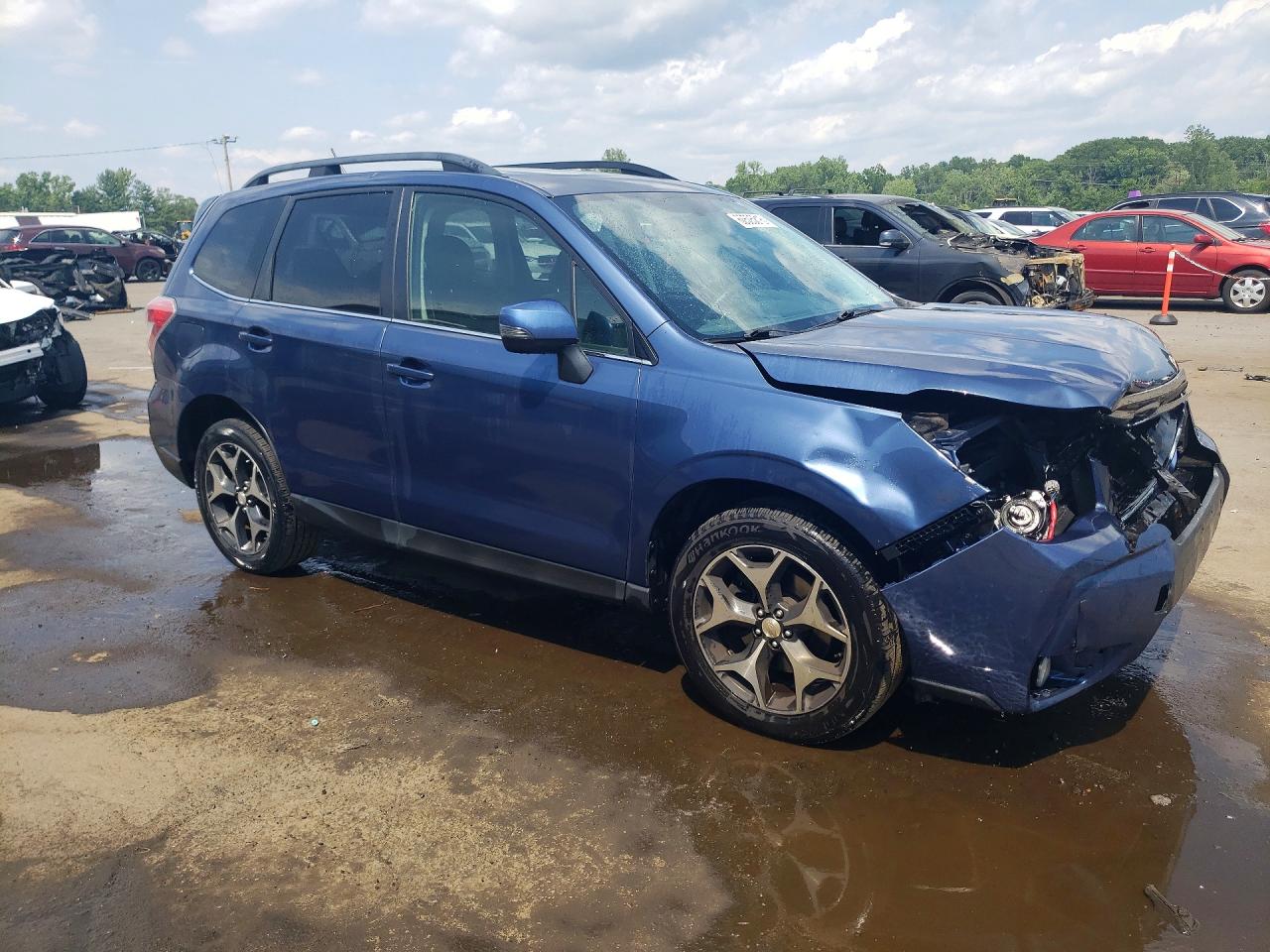 2014 Subaru Forester 2.0xt Touring Blue vin: JF2SJGMC1EH504604