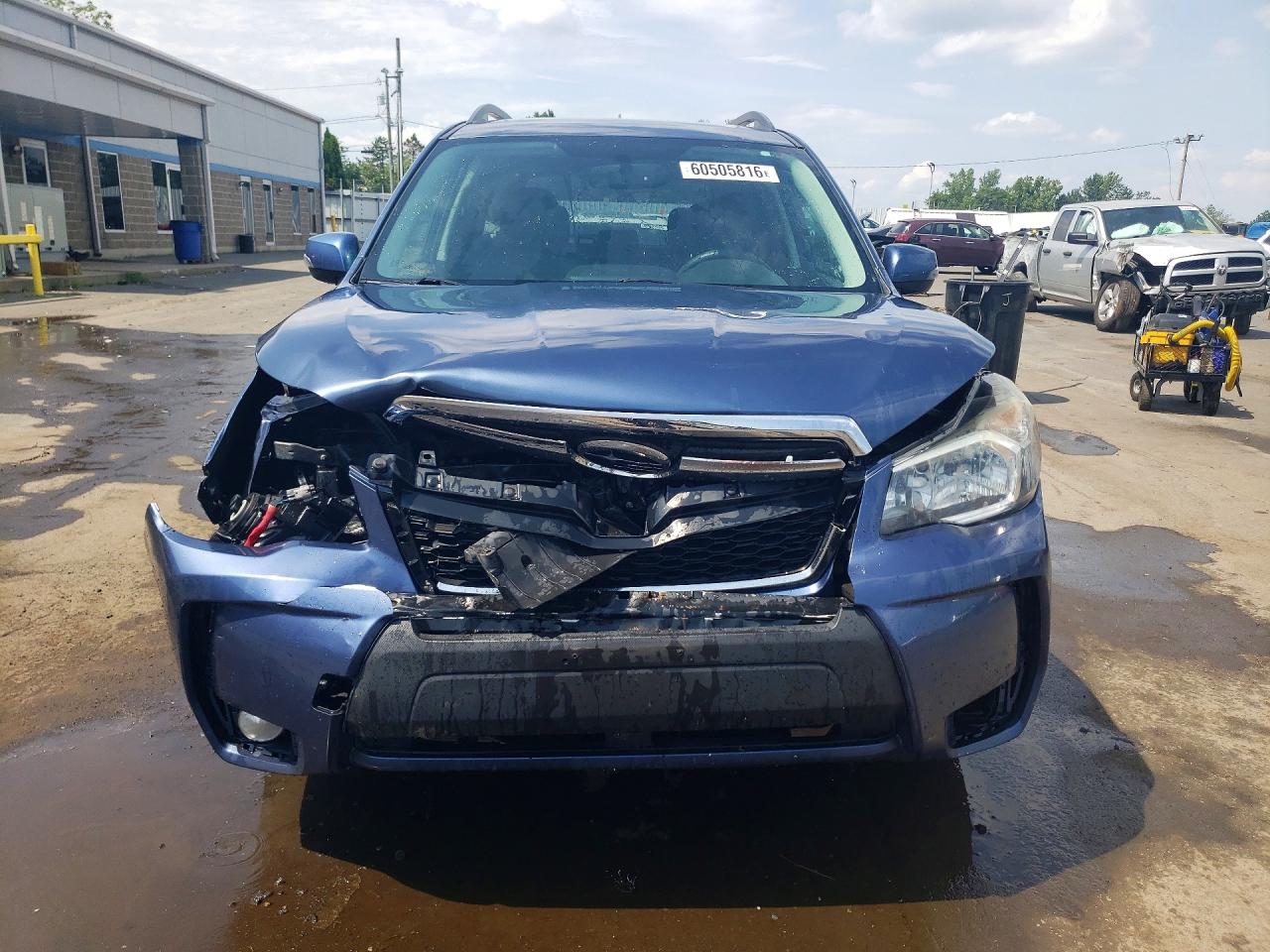 2014 Subaru Forester 2.0xt Touring Blue vin: JF2SJGMC1EH504604
