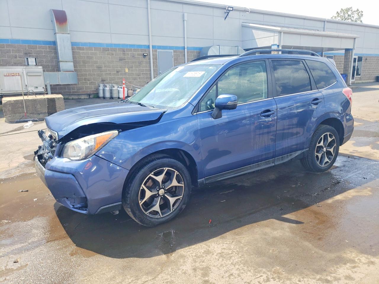 2014 Subaru Forester 2.0xt Touring Blue vin: JF2SJGMC1EH504604