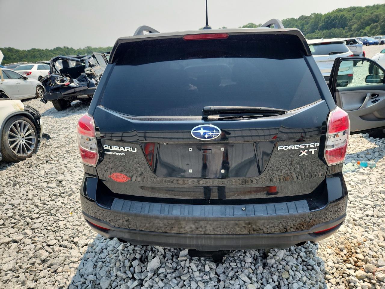 2014 Subaru Forester 2.0xt Touring Black vin: JF2SJGMC2EH478157