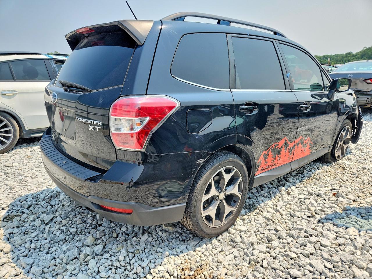 2014 Subaru Forester 2.0xt Touring Black vin: JF2SJGMC2EH478157