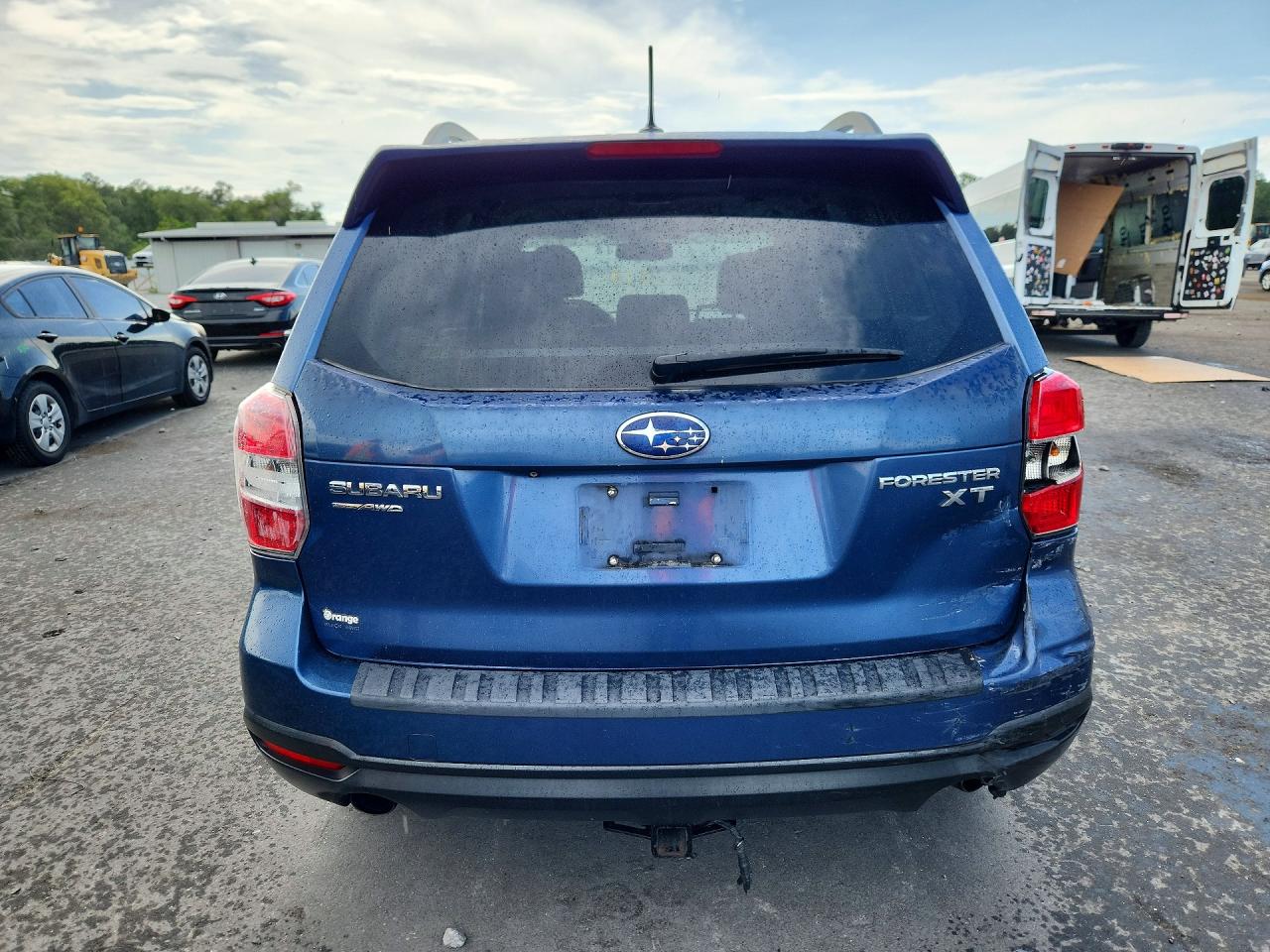 2014 Subaru Forester 2.0xt Touring Blue vin: JF2SJGMC3EH487885