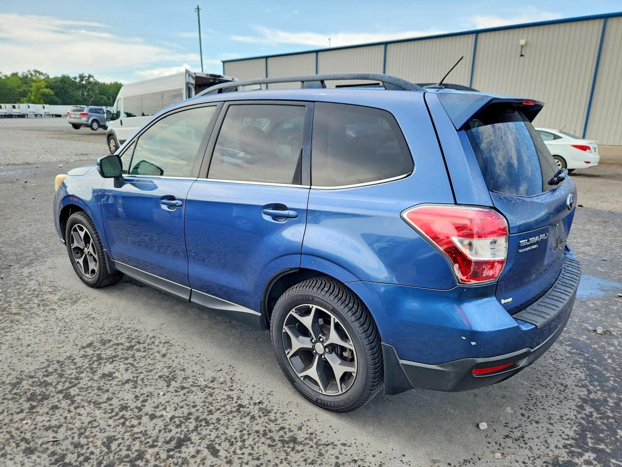 2014 Subaru Forester 2.0xt Touring Blue vin: JF2SJGMC3EH487885