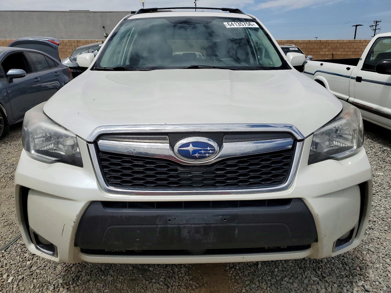 2014 Subaru Forester 2.0xt Touring White vin: JF2SJGMC4EH510378