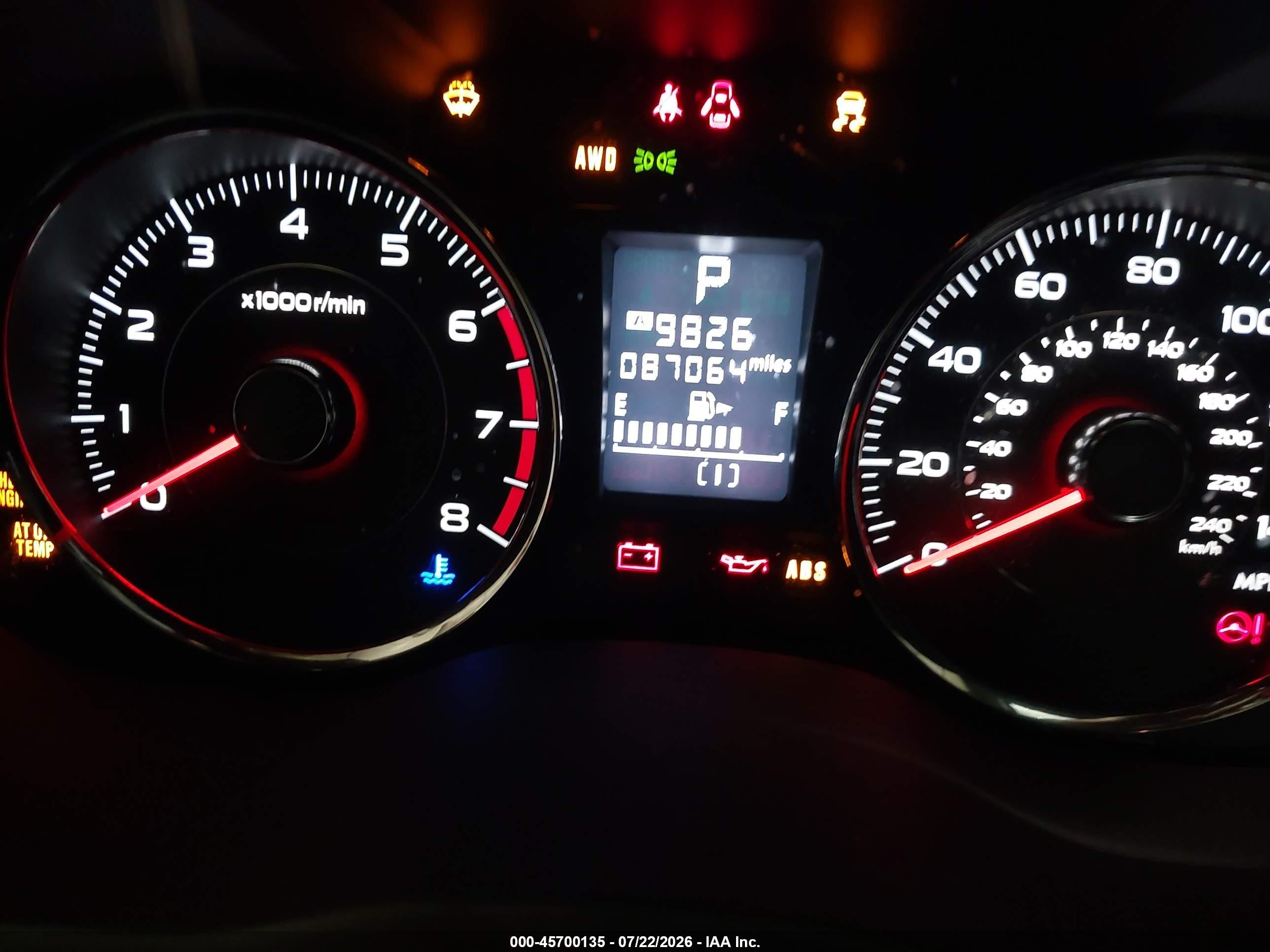 2014 Subaru Forester 2.0xt Touring White vin: JF2SJGMC5EH449333