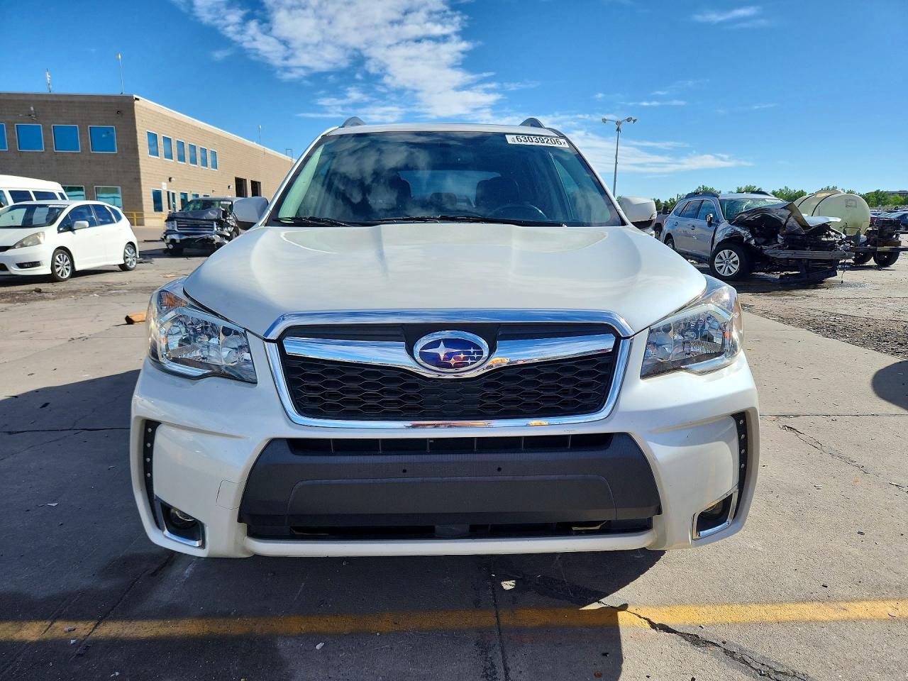 2014 Subaru Forester 2.0xt Touring White vin: JF2SJGMC5EH479187