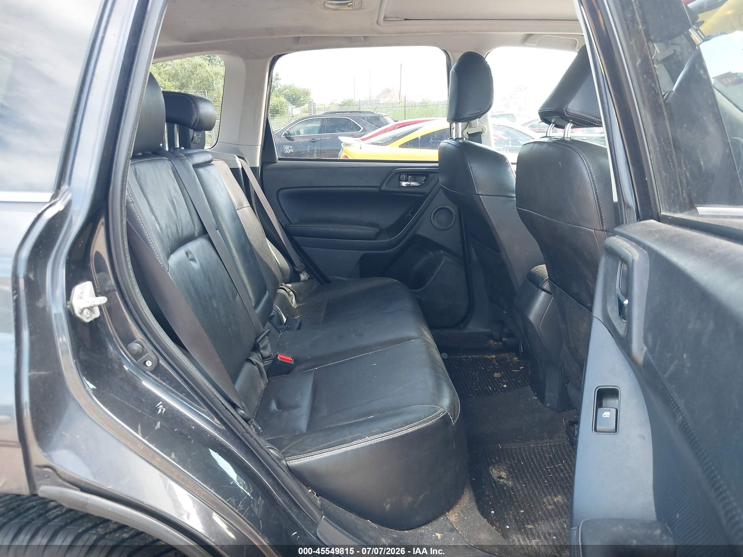 2014 Subaru Forester 2.0xt Touring Gray vin: JF2SJGMC6EH411867