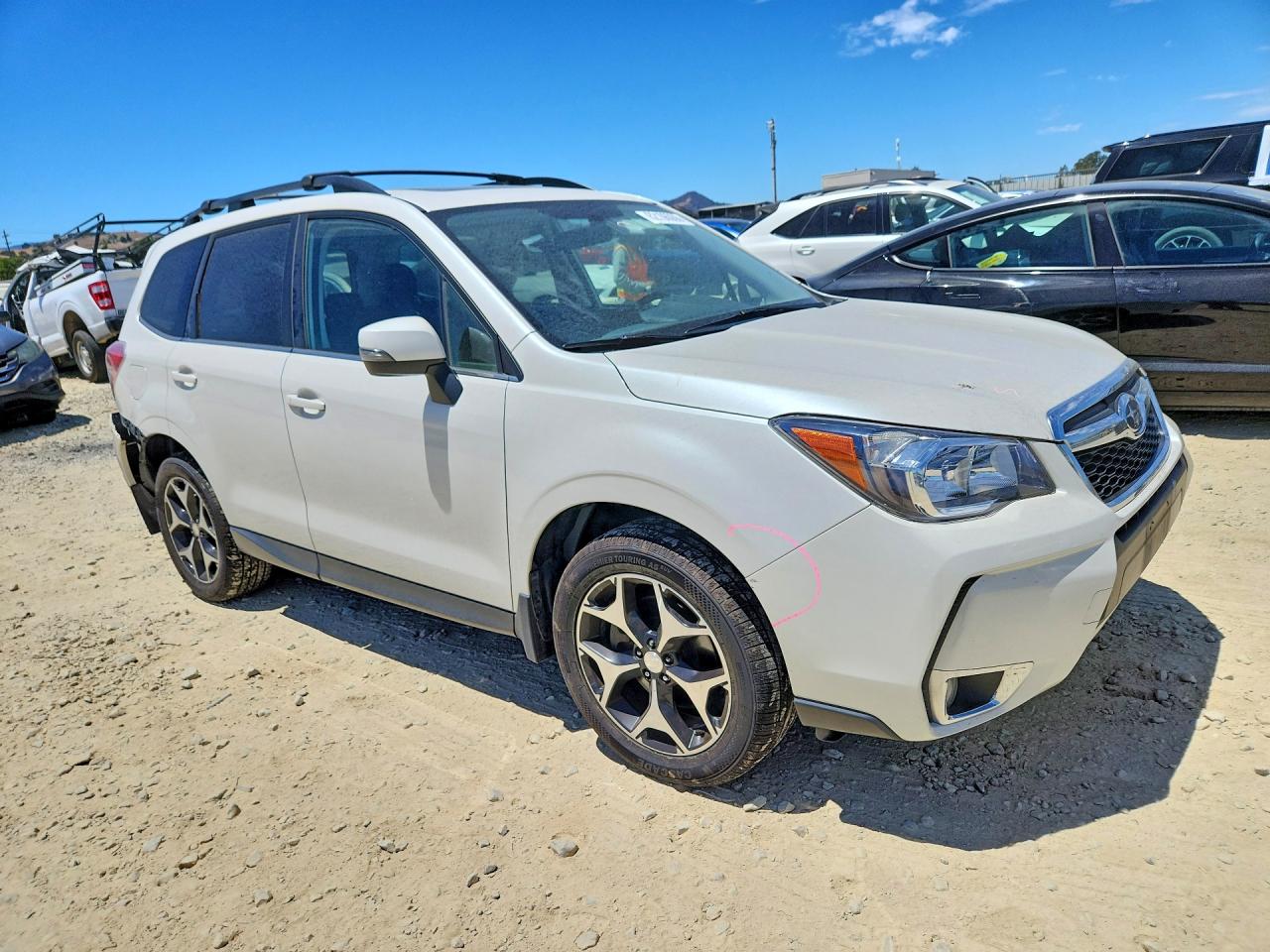 2014 Subaru Forester 2.0xt Touring Белый vin: JF2SJGMC6EH535279